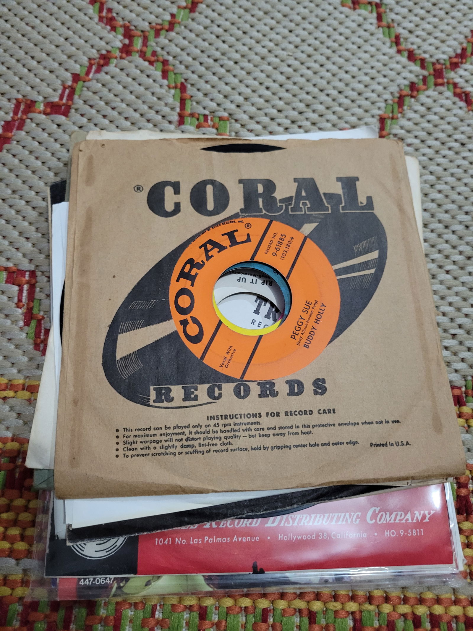 Lot of 45 RPM Records Mixed Genre (1 of 3)