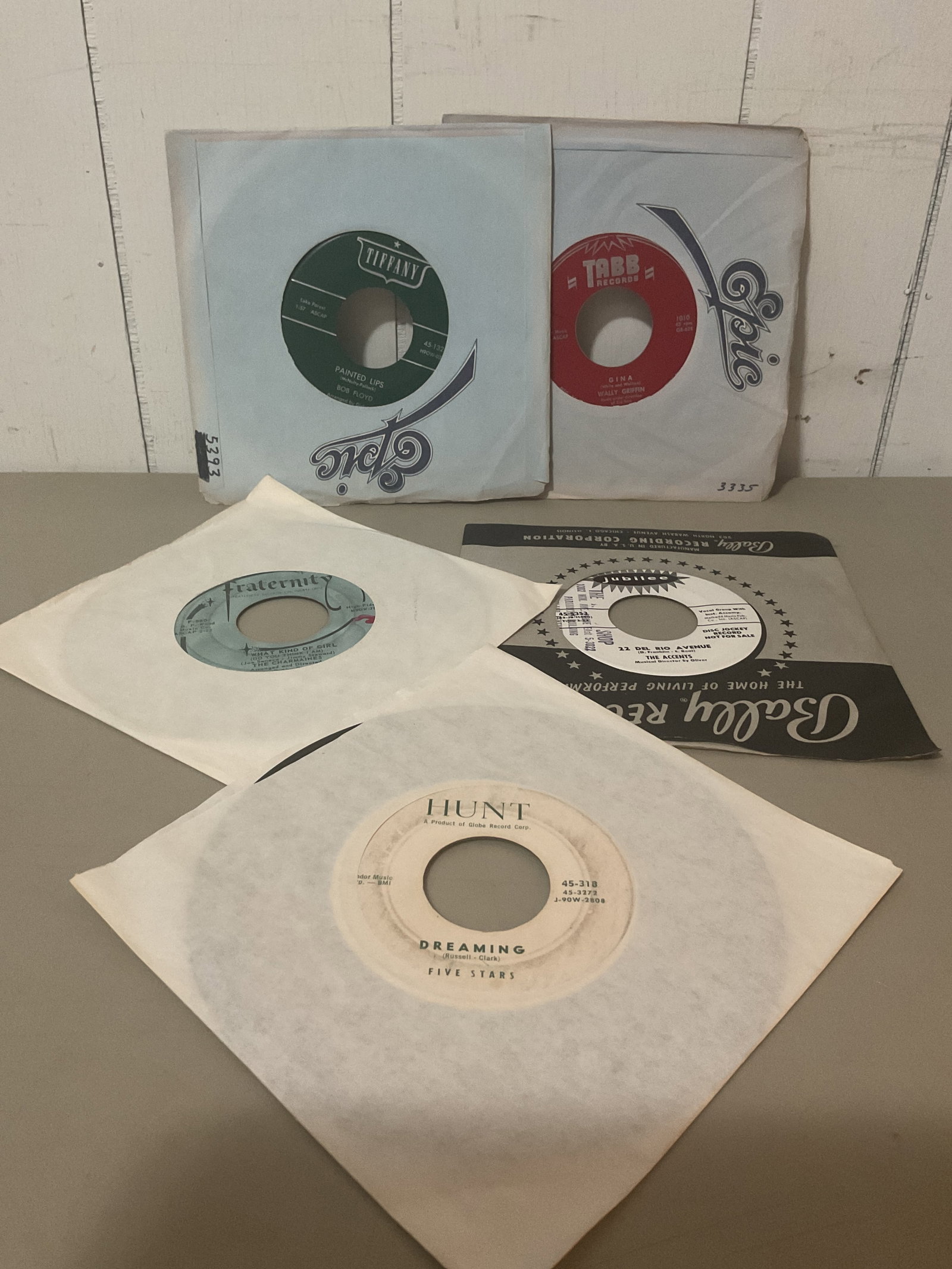 Lot of 45 rpm vinyl records: All play and are in VG-EXC condition