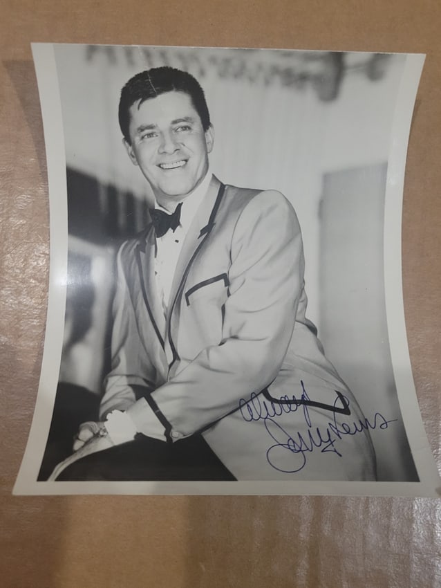 Jerry Lewis Signed Autograph Photo Black And White (1 of 1)