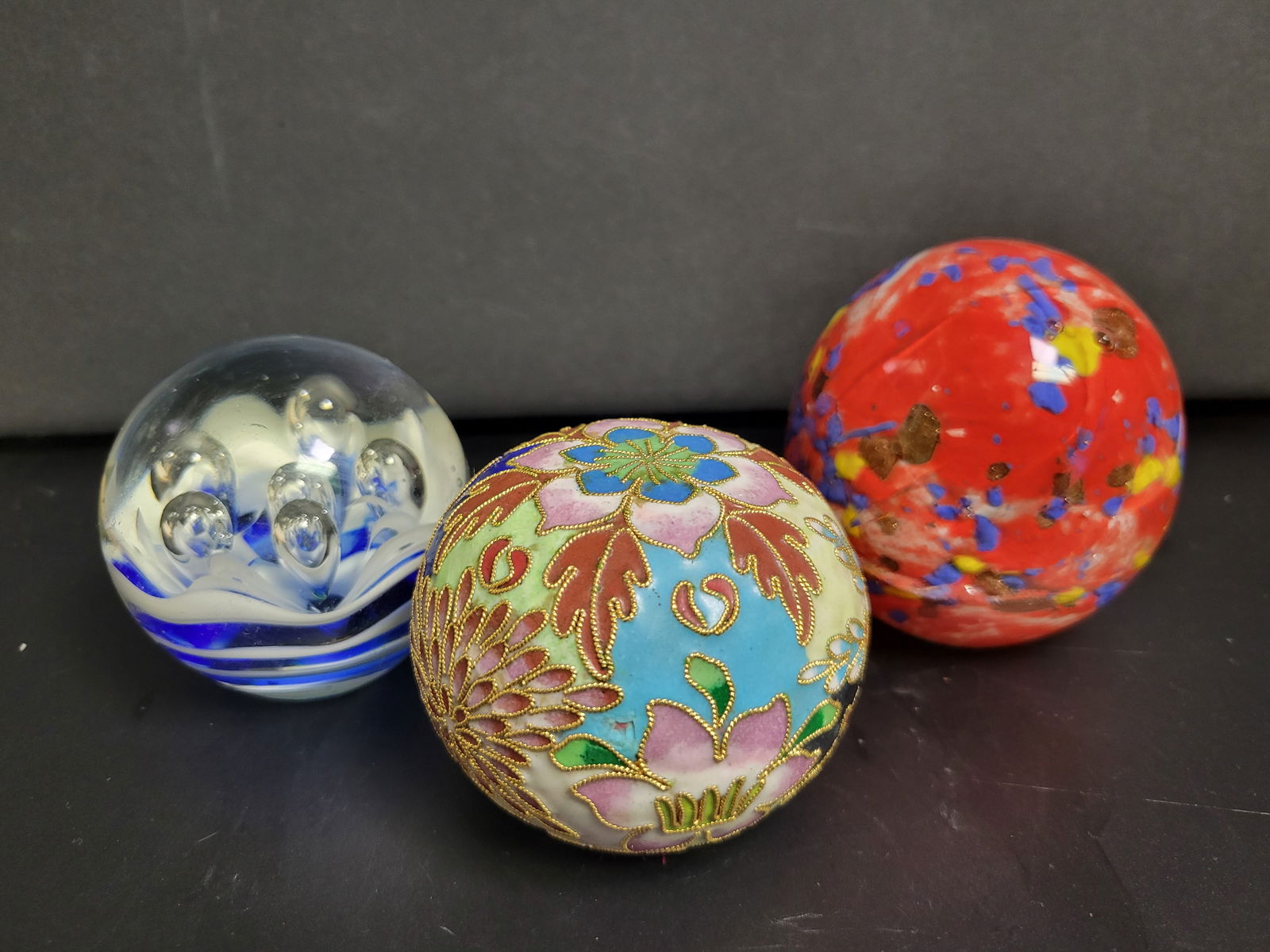 Vintage Paper Weight Lot: 3 total