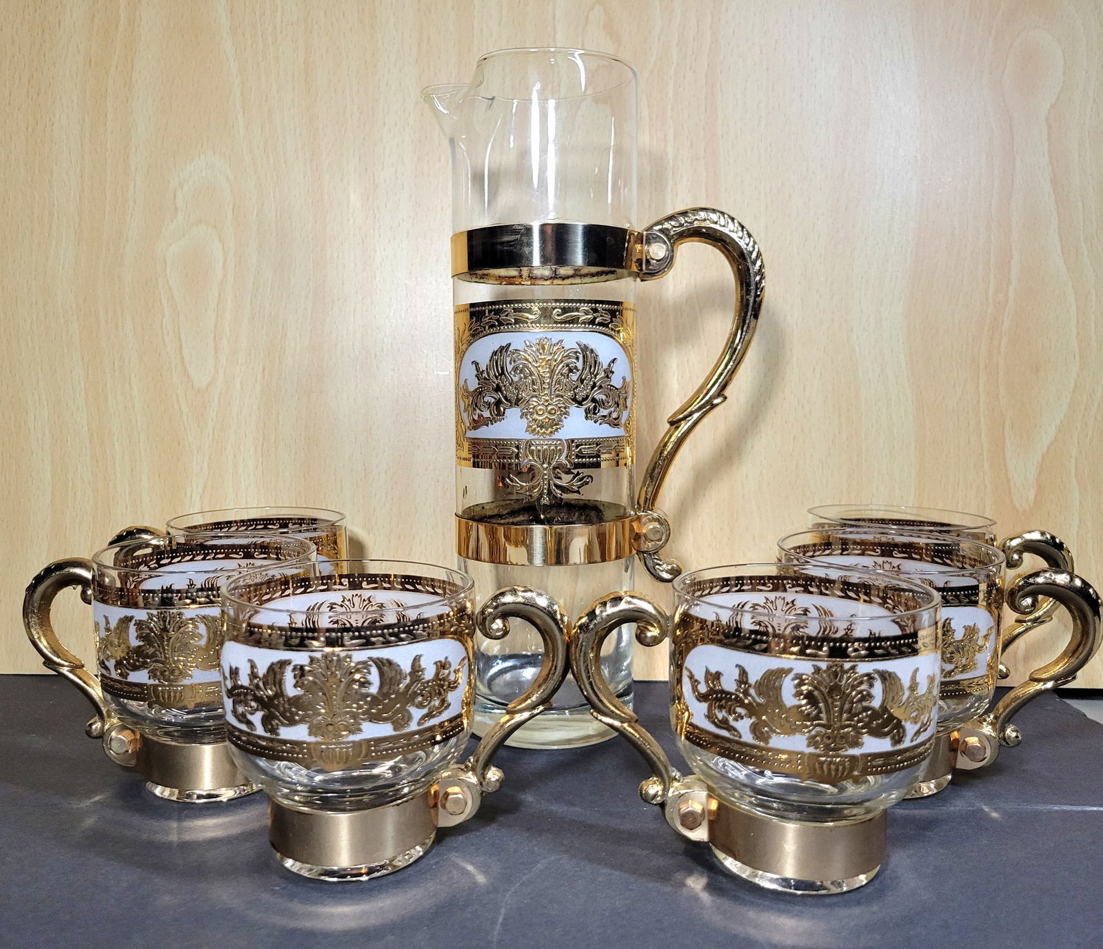 Culver Hollywood Regency Gilt Set: Nice set