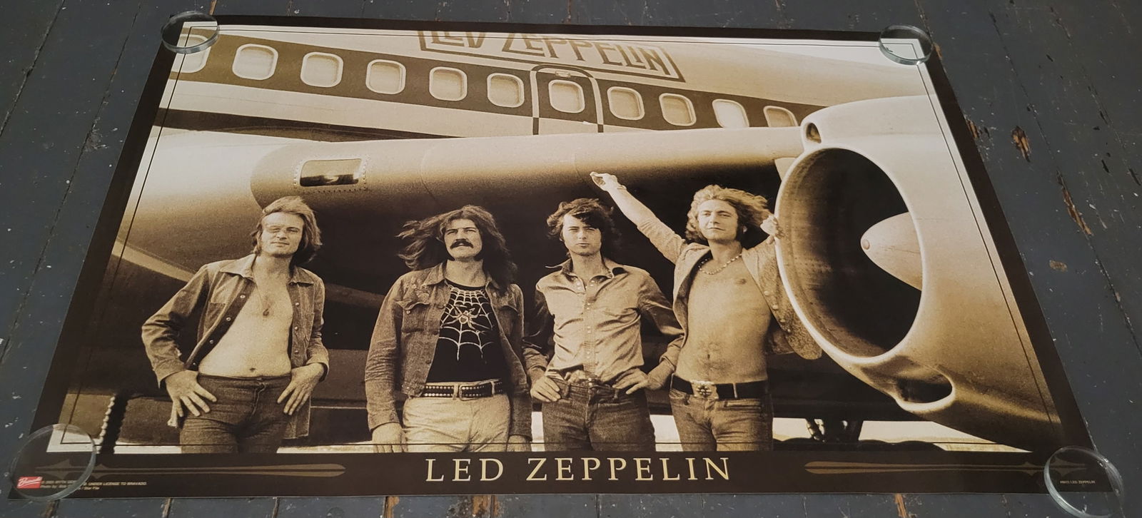 Vintage LED Zeppelin Poster (1 of 3)
