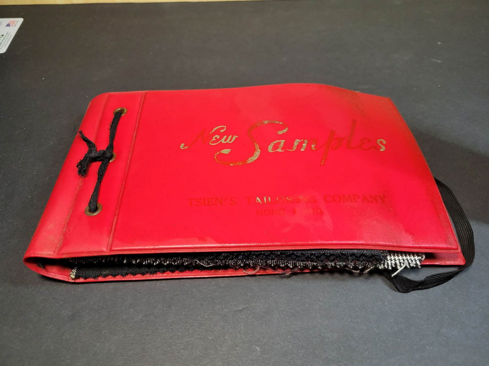 Vintage Lot Of Salesman Sample Fabrics: Lot of sample books