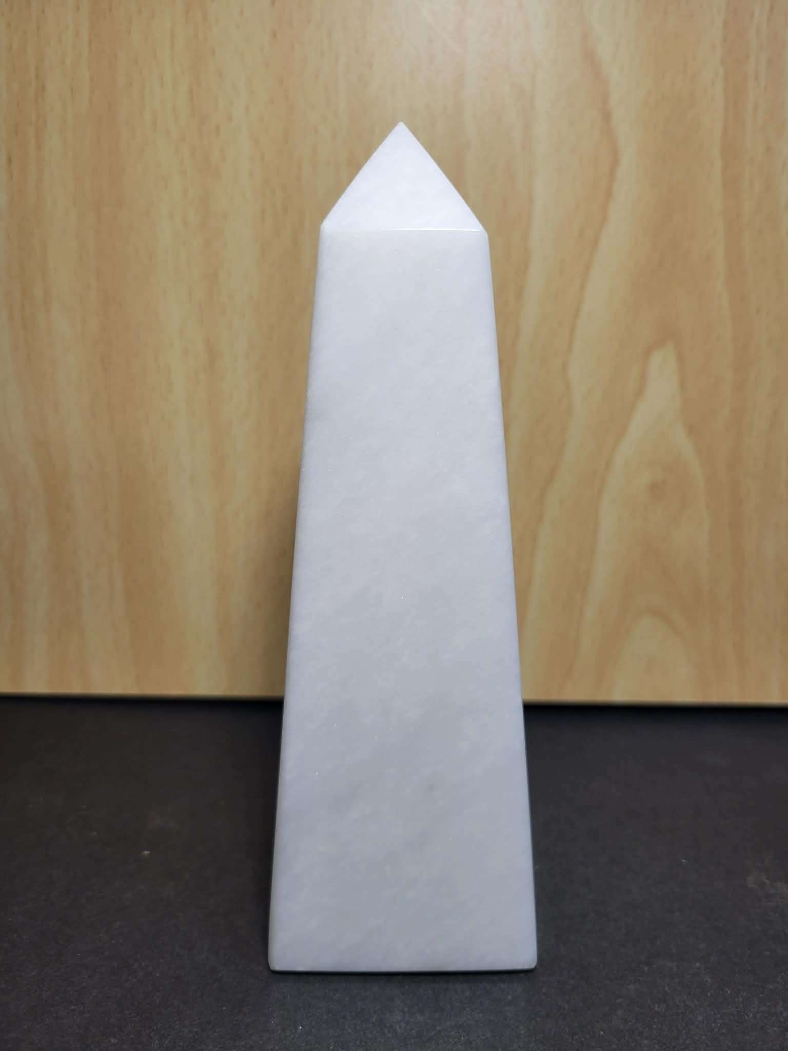 Alabaster Obelisk: Approx 6.5”