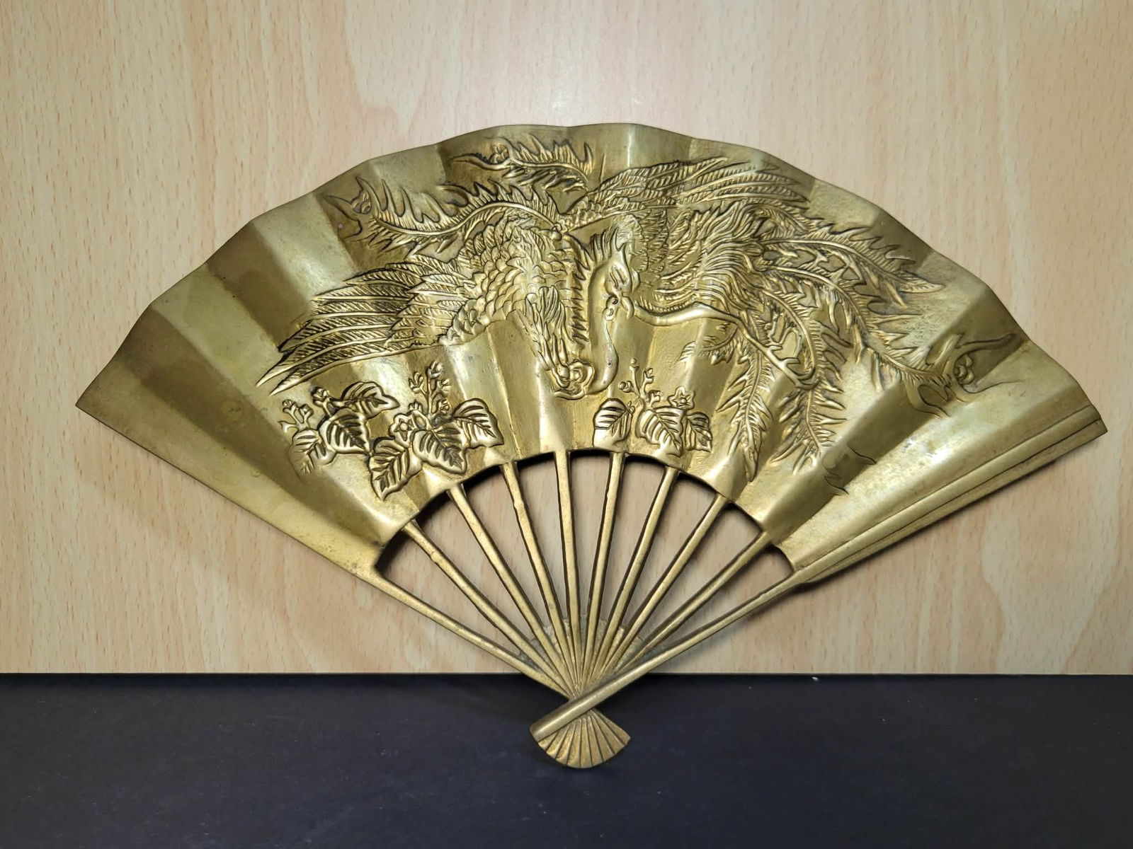 Vintage Solid Brass Wall Art - 3