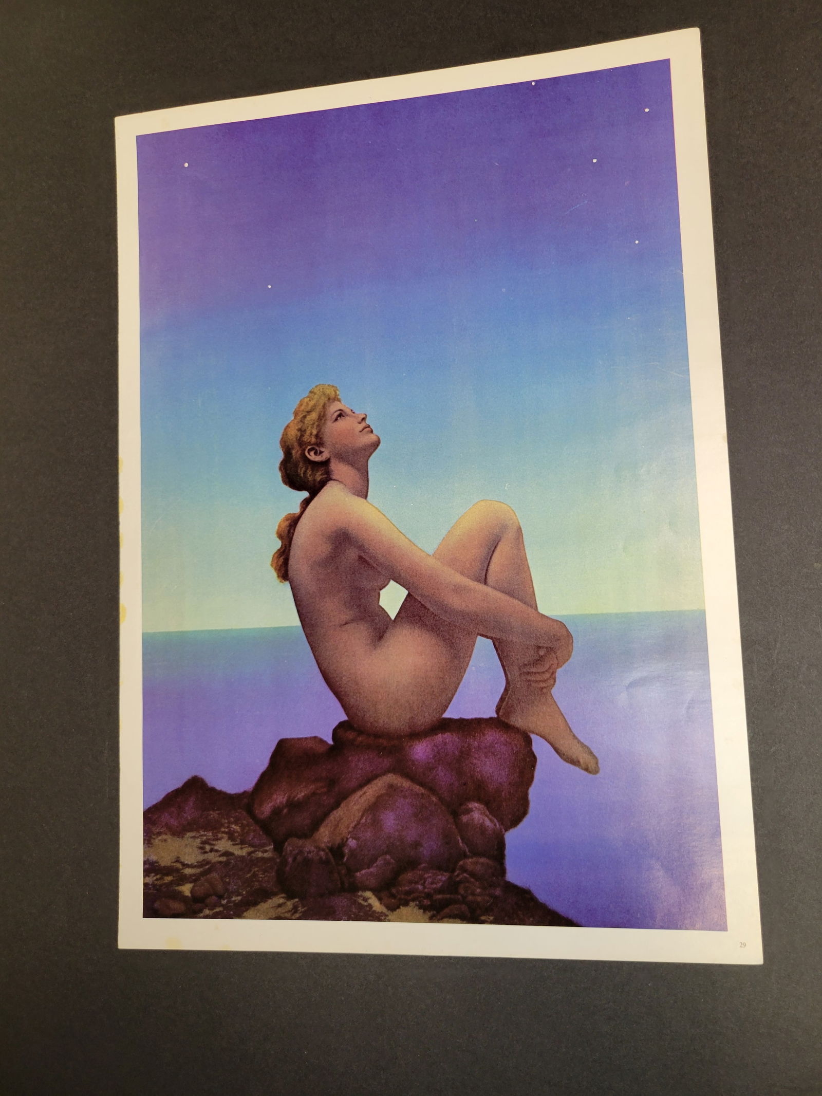 Mayfield Parrish Stars Art Lithograph: 16x11