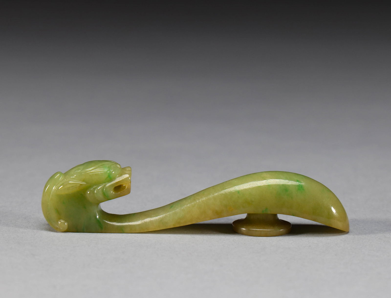 Qing Dynasty Jade Belt Hook (1 of 5)