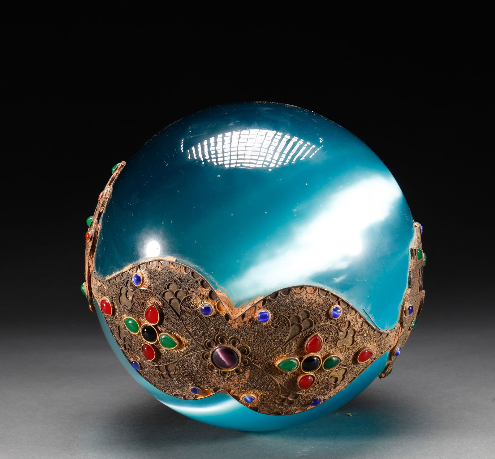 Cat's Eye Stone from the Qing Dynasty (1 of 6)