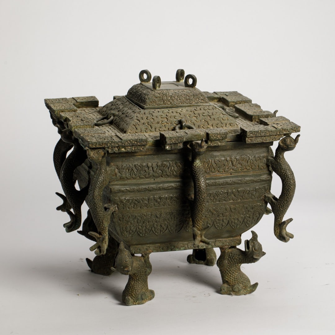 Bronze ice mace before Ming Dynasty (1 of 10)