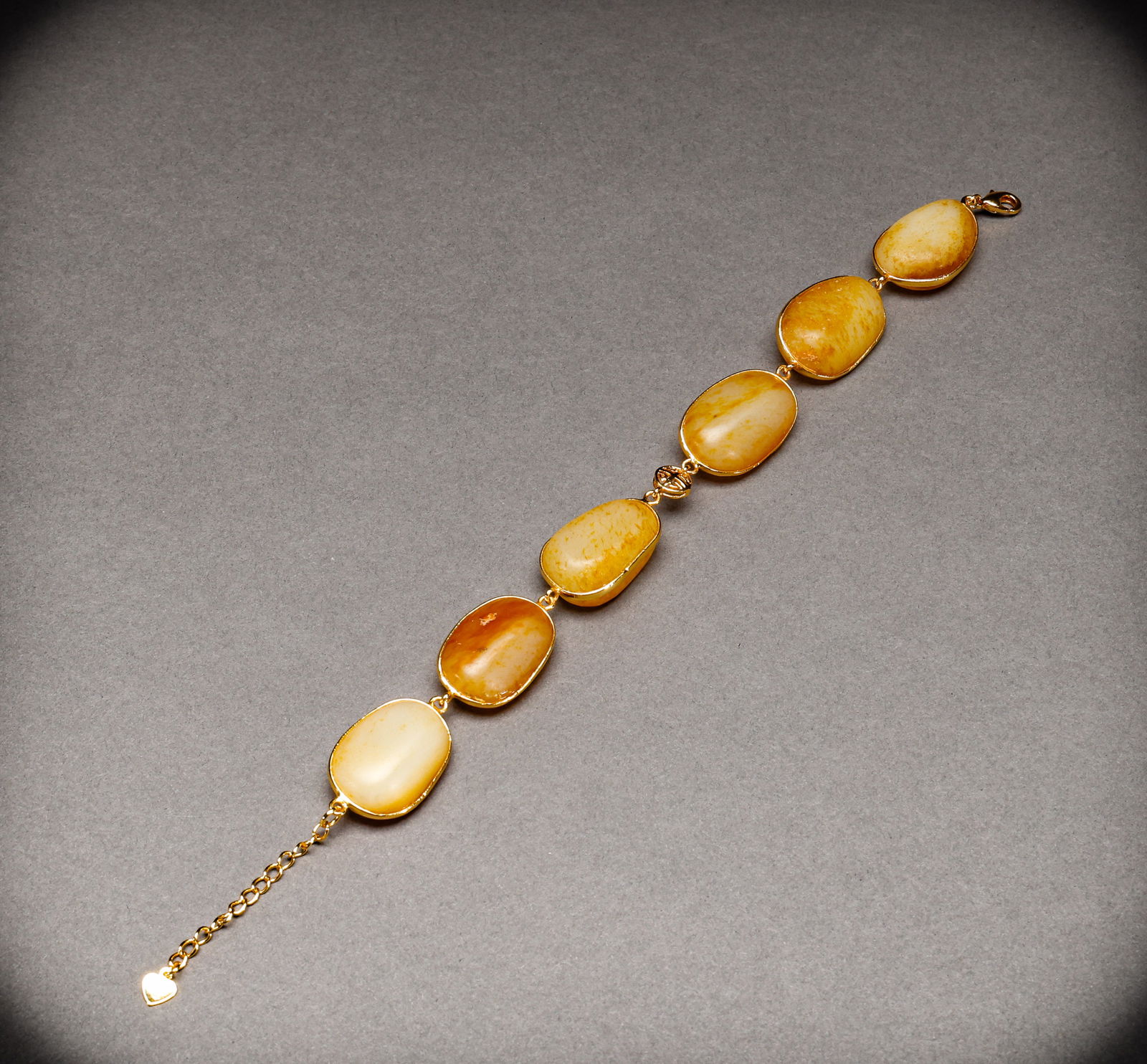 Qing Dynasty Hotan Jade Original Stone Necklace (1 of 7)