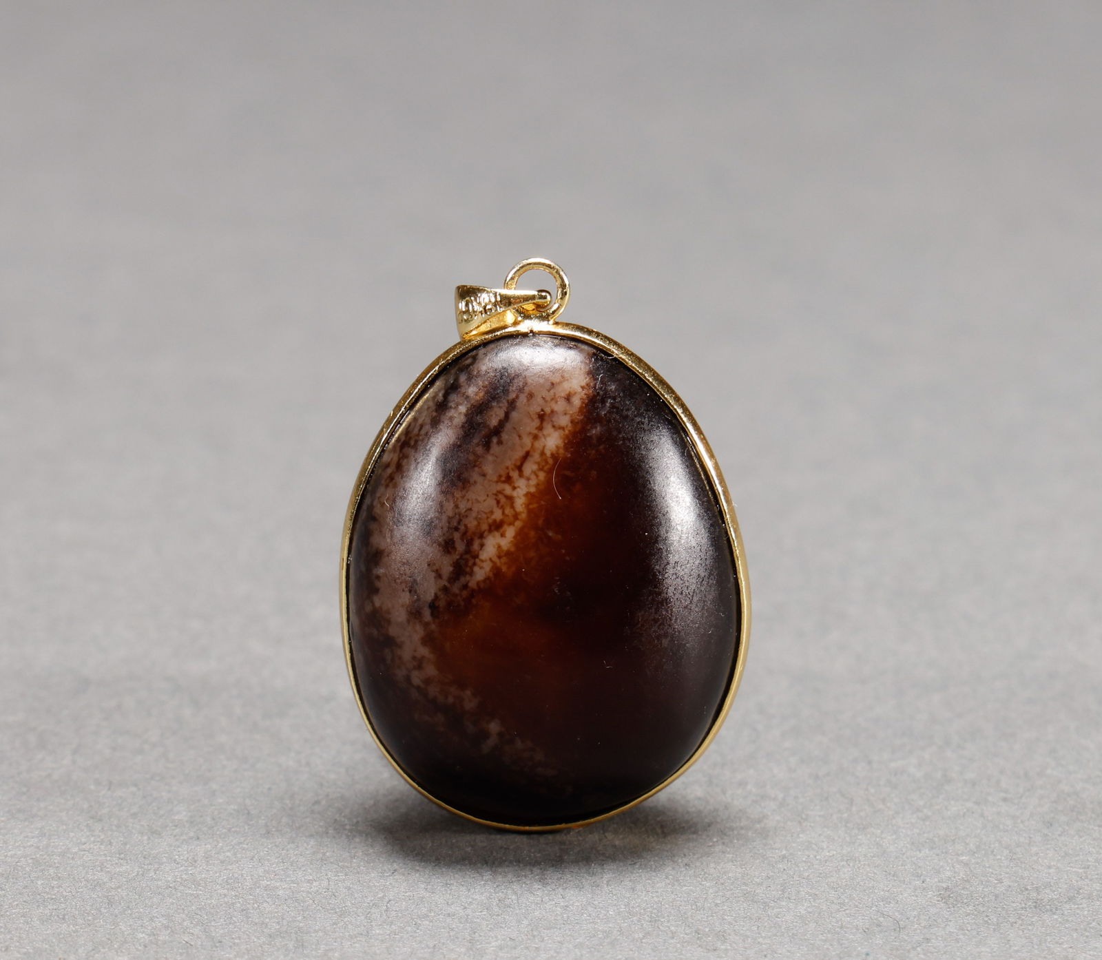 Qing Dynasty Hotan Jade original stone pendant (1 of 5)