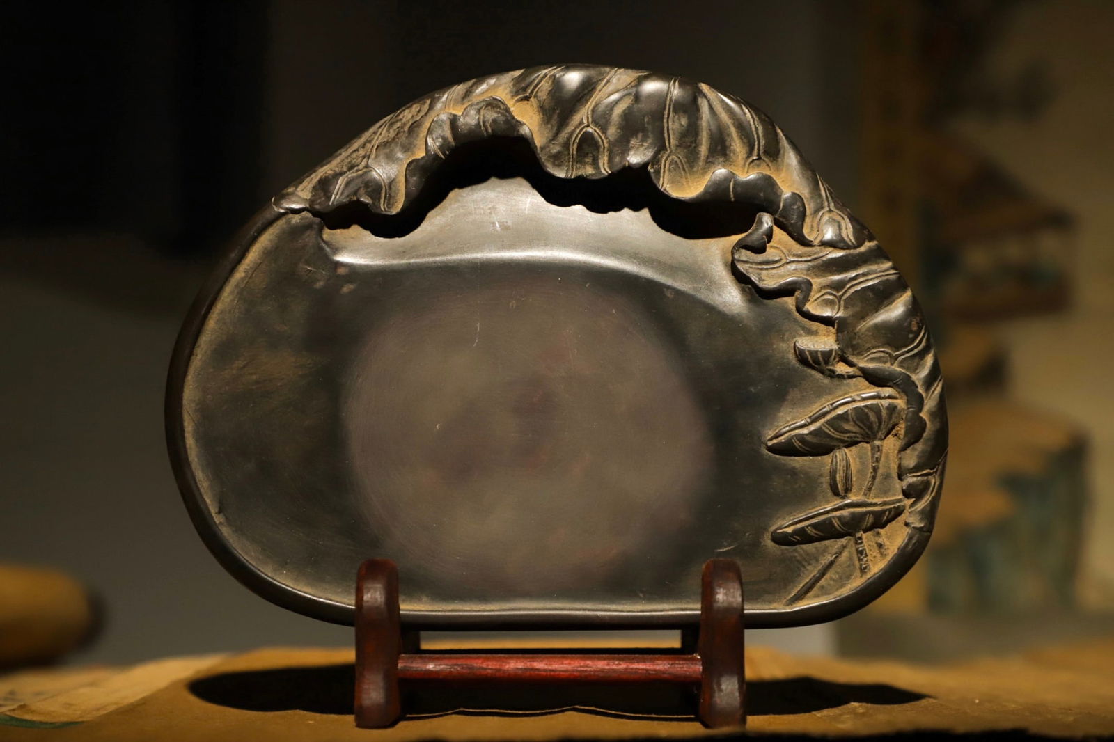 Ancient Duan stone inkstone (1 of 9)