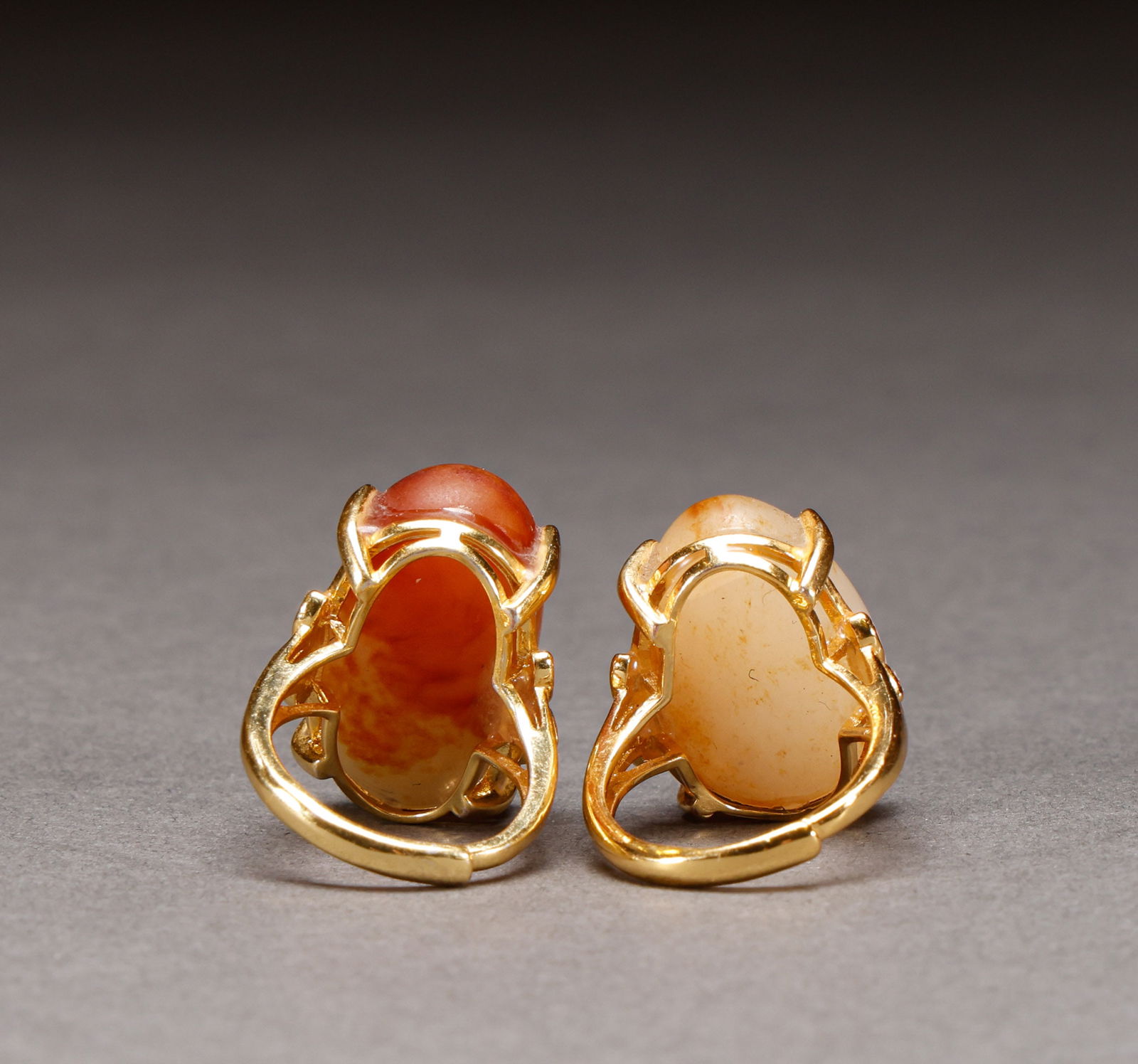 Hotan Jade Ring Group - 4