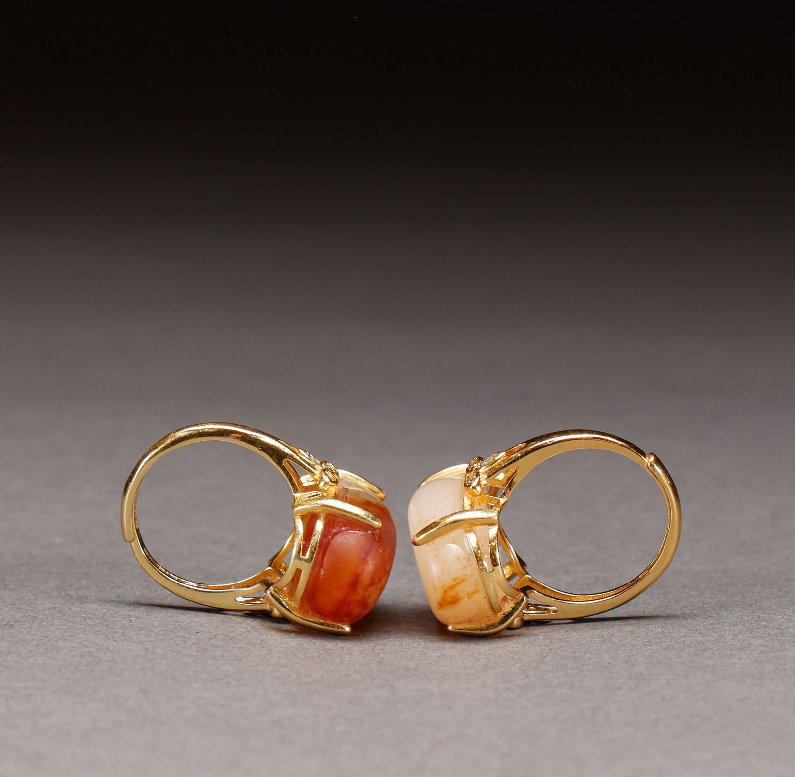 Hotan Jade Ring Group - 5