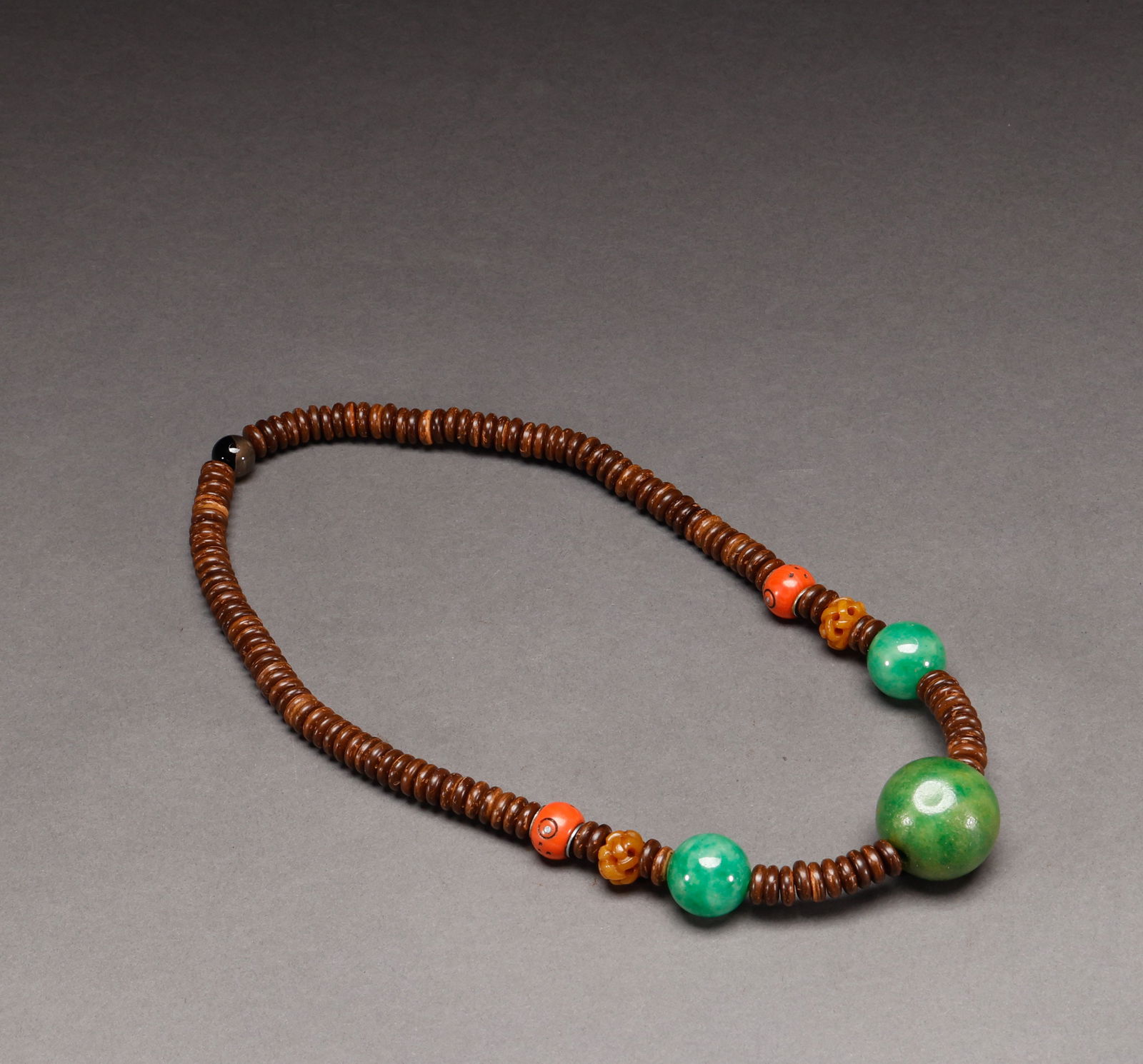Qing Dynasty treasure collarbone chain (1 of 7)