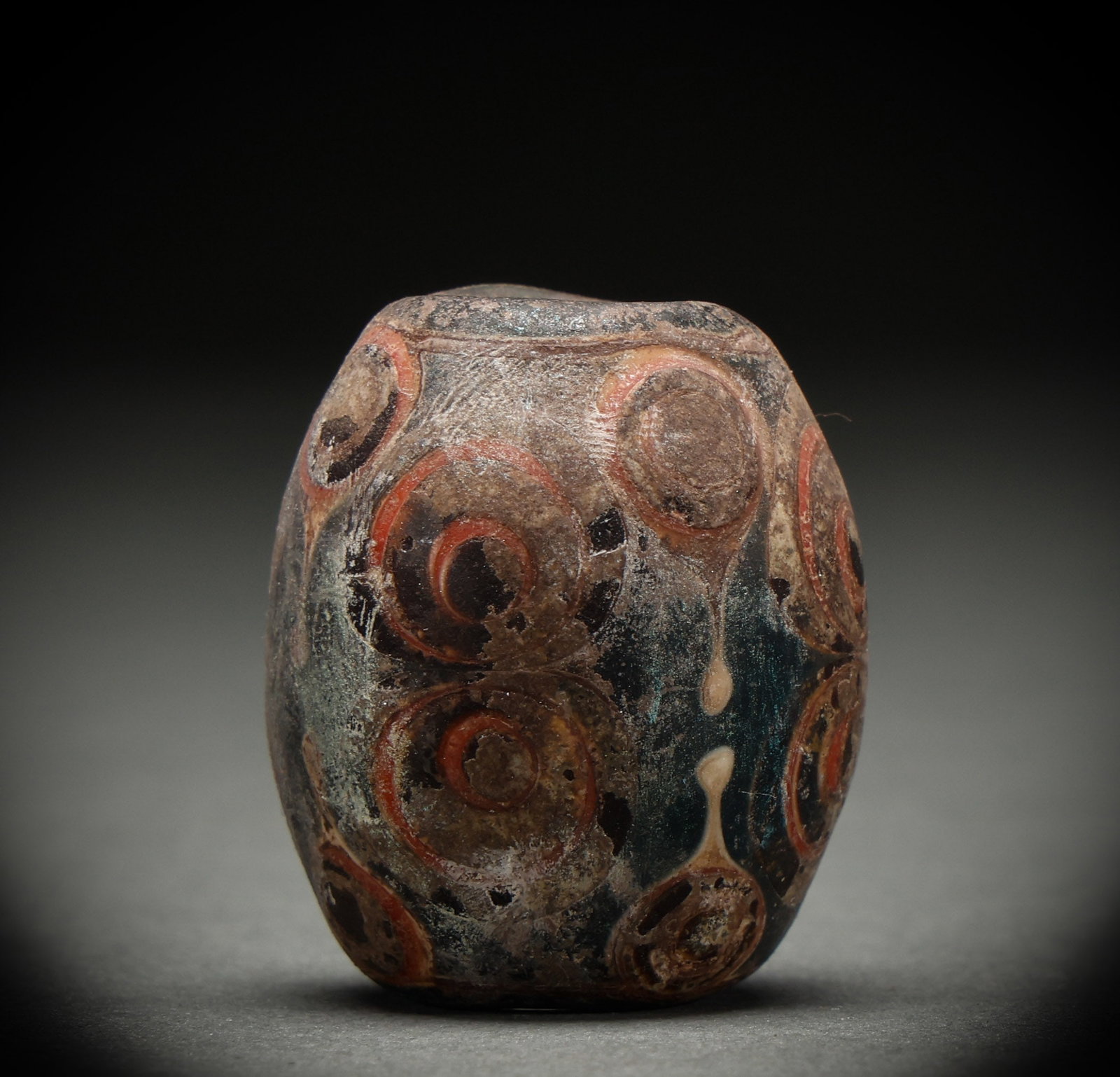 Qing or former glass dragonfly eyes (1 of 6)