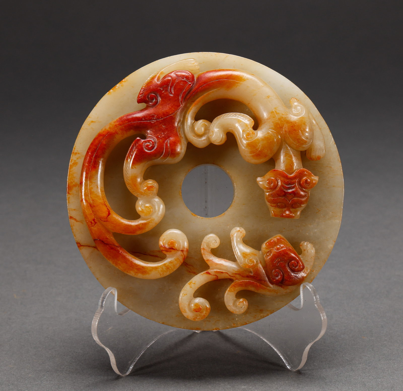 Hetian jade dragon jade in the Ming Dynasty (1 of 6)