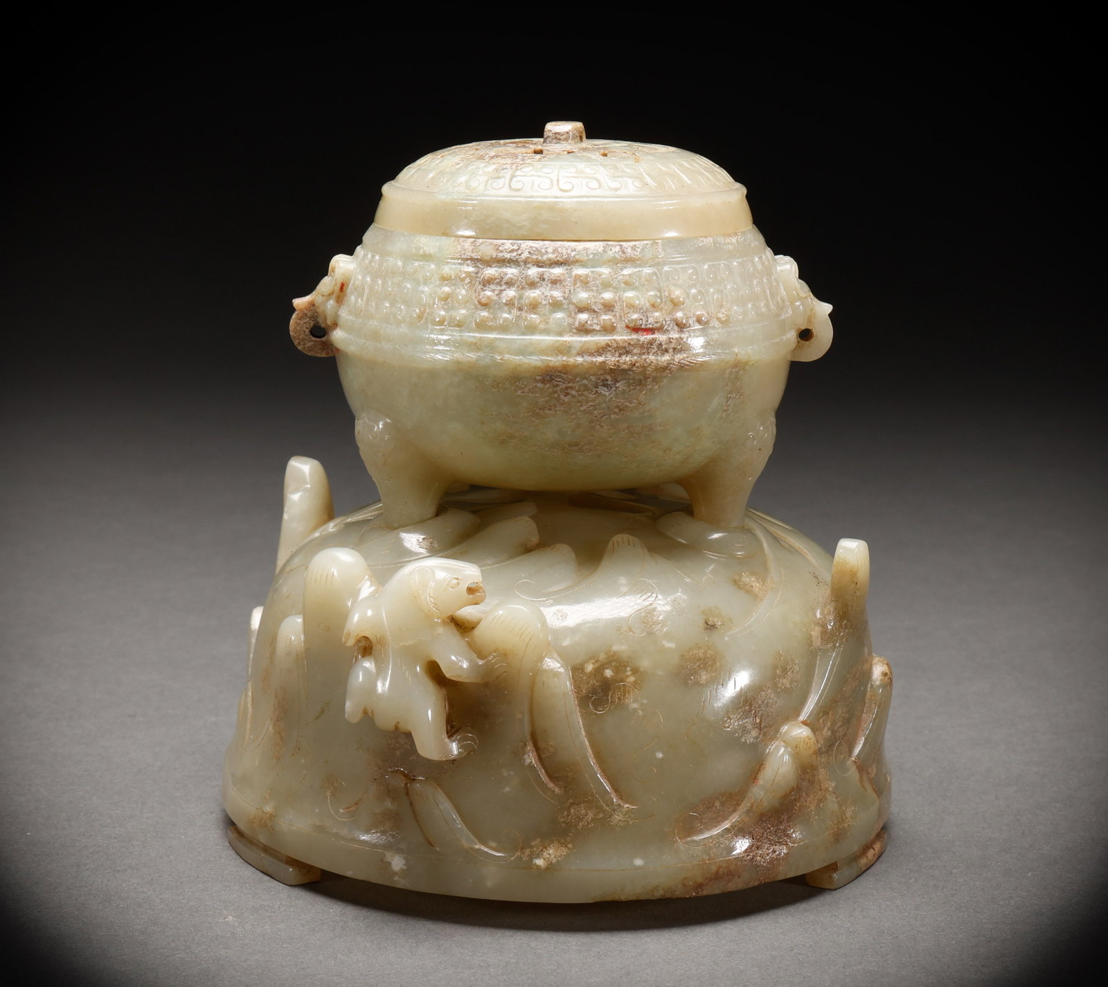 Hetian Jade Furnace before the Ming Dynasty (1 of 13)