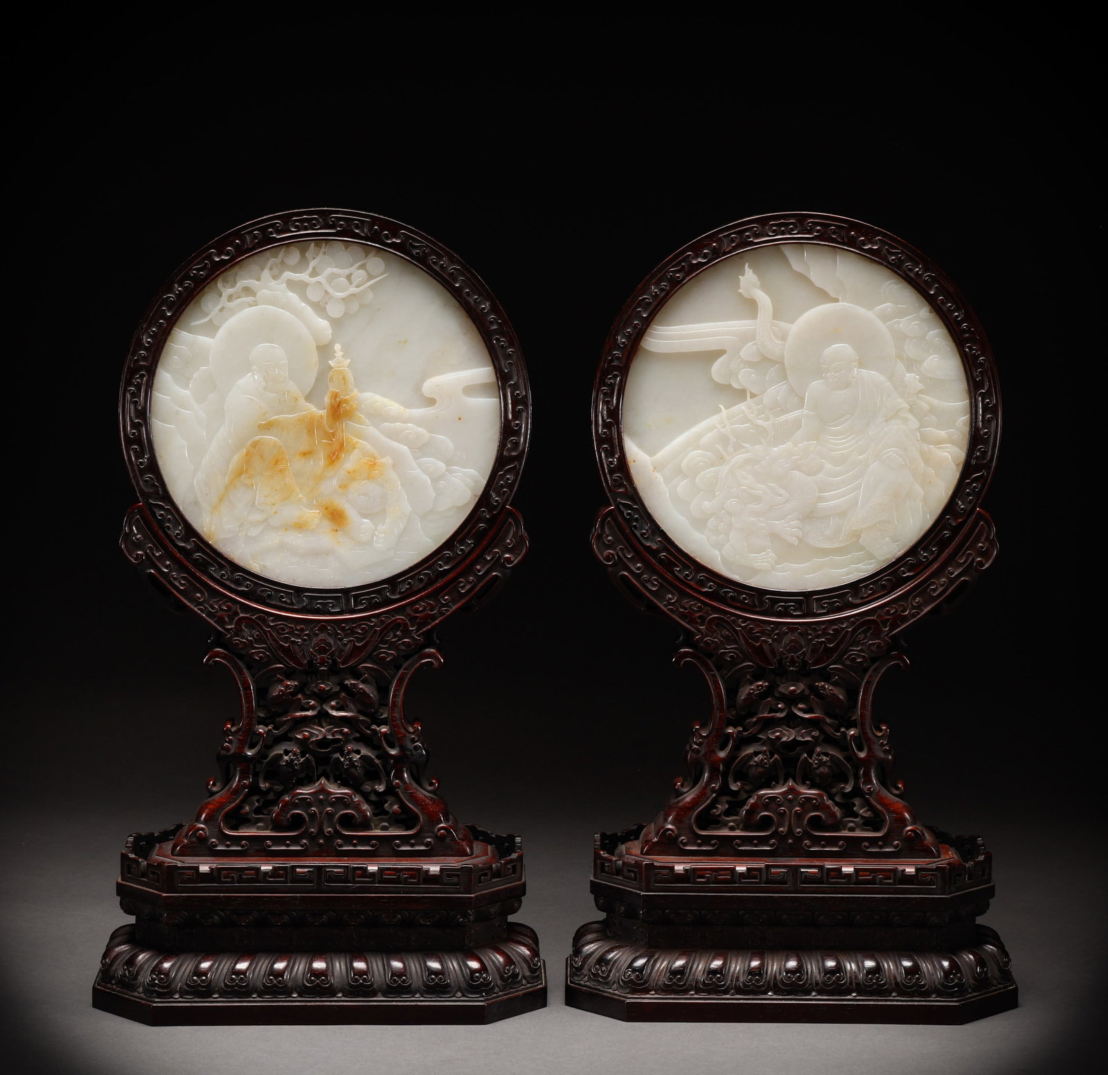 Hotan Jade Screen Insertion in Qing Dynasty (1 of 12)