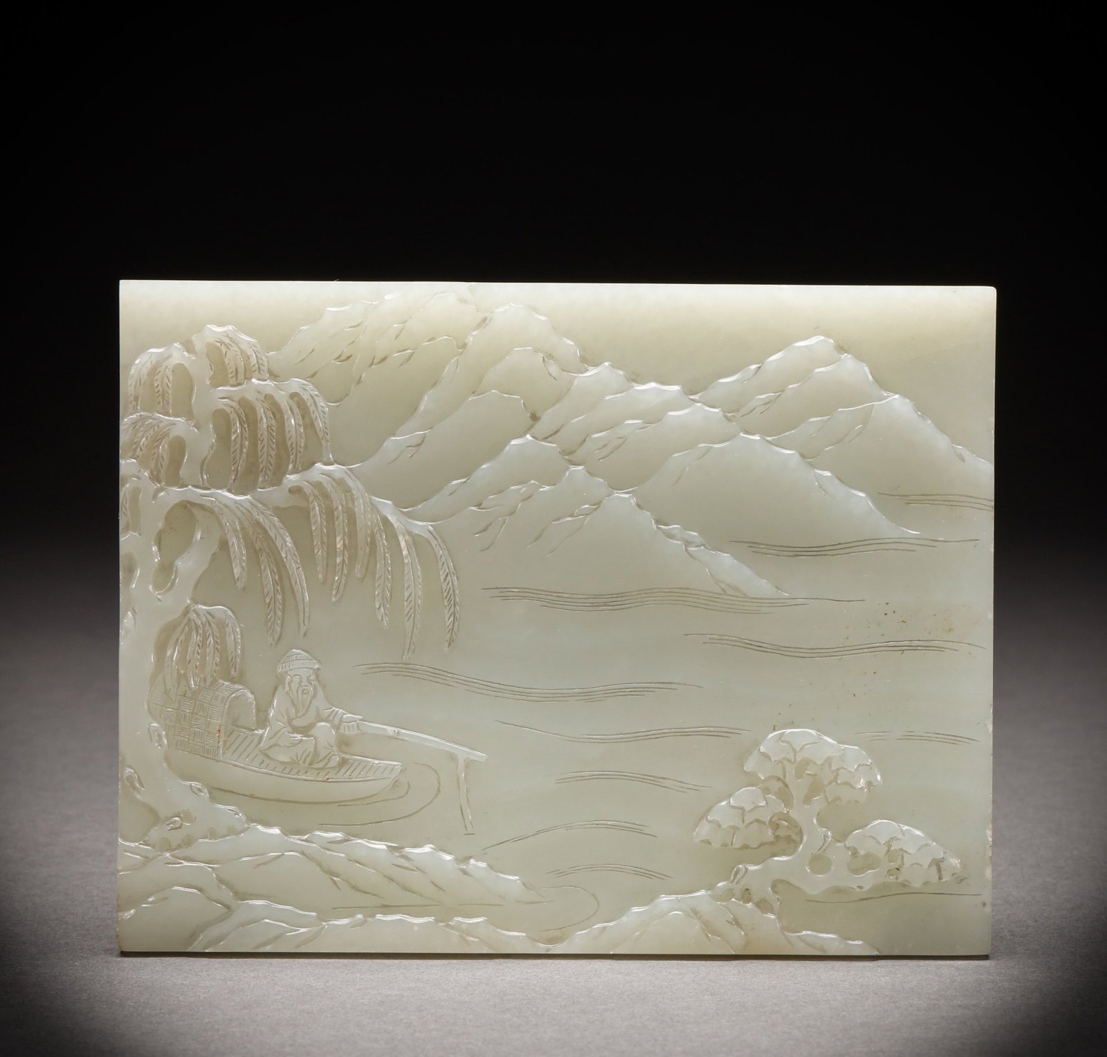 Hotan Jade screen insertion before the Ming Dynasty (1 of 9)