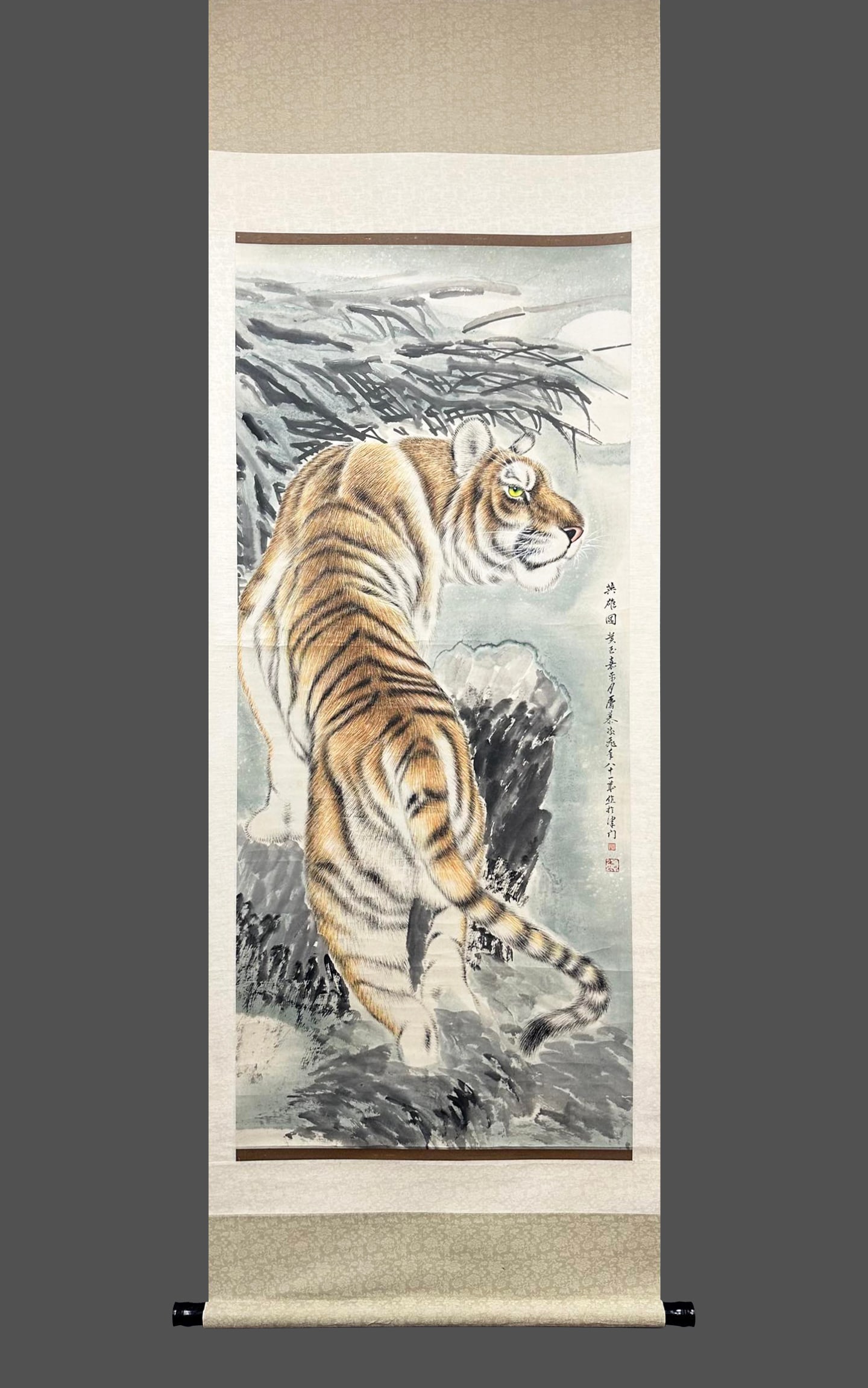 Mu Lingfei's Tiger Drawing Manual Vertical Axis (1 of 8)