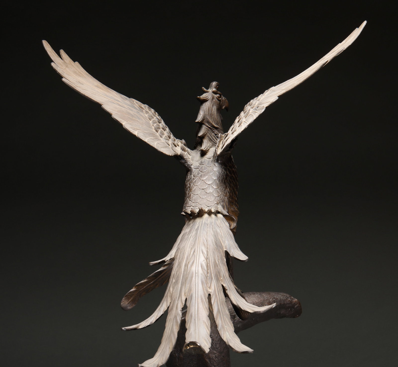Qing Dynasty Copper Flying Eagle - 10