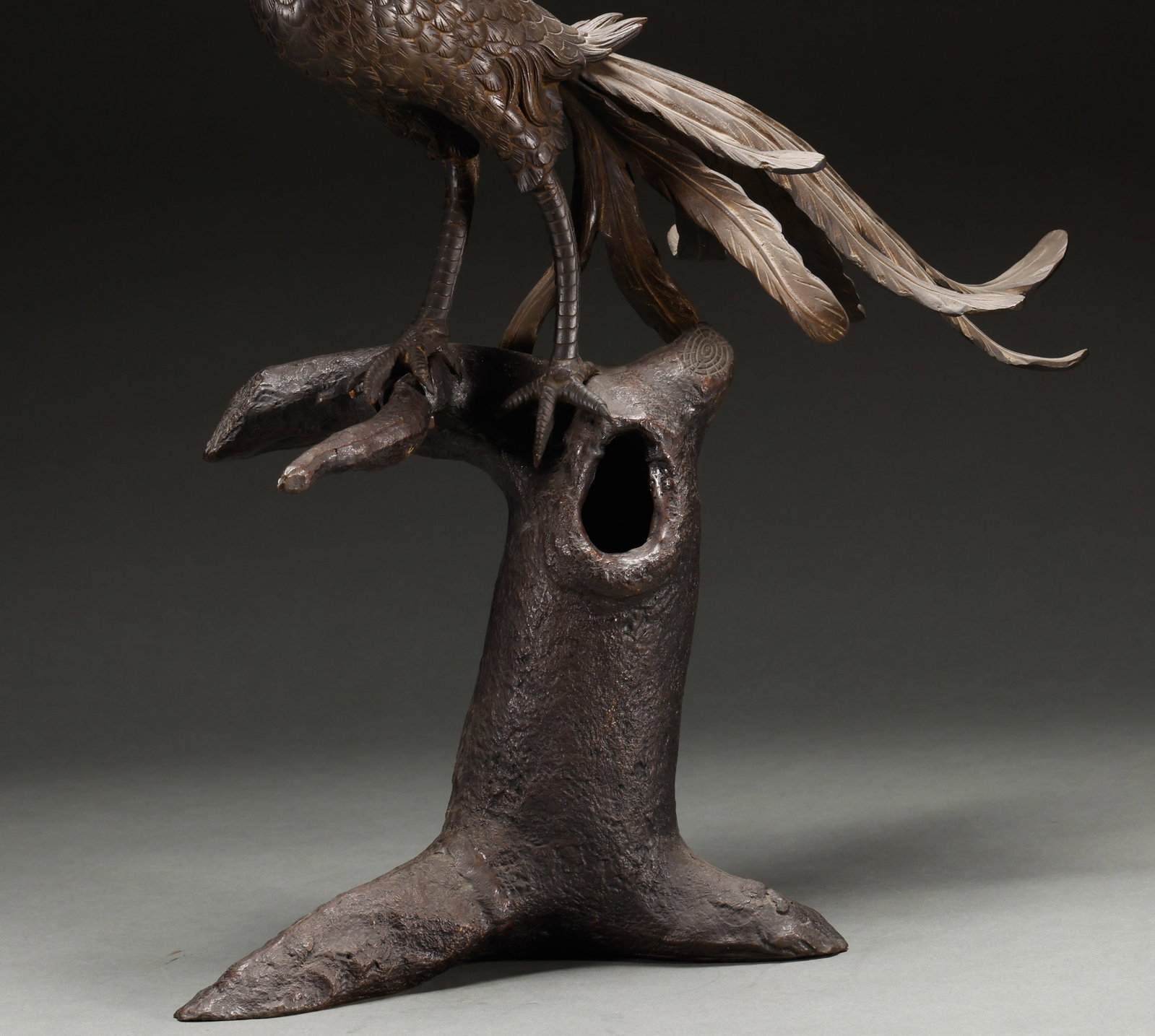 Qing Dynasty Copper Flying Eagle - 6