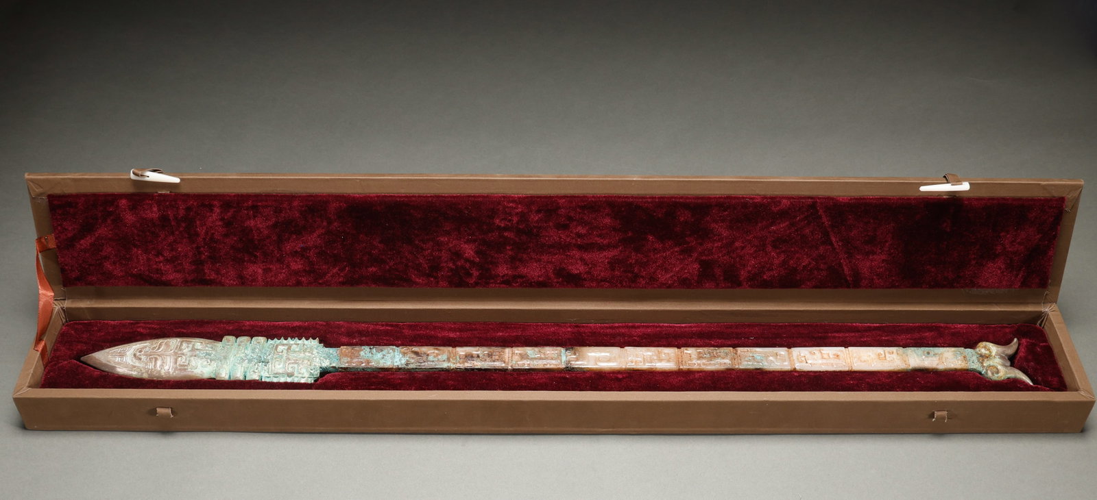 Hetian Jade Sword Ornament before the Ming Dynasty (1 of 12)