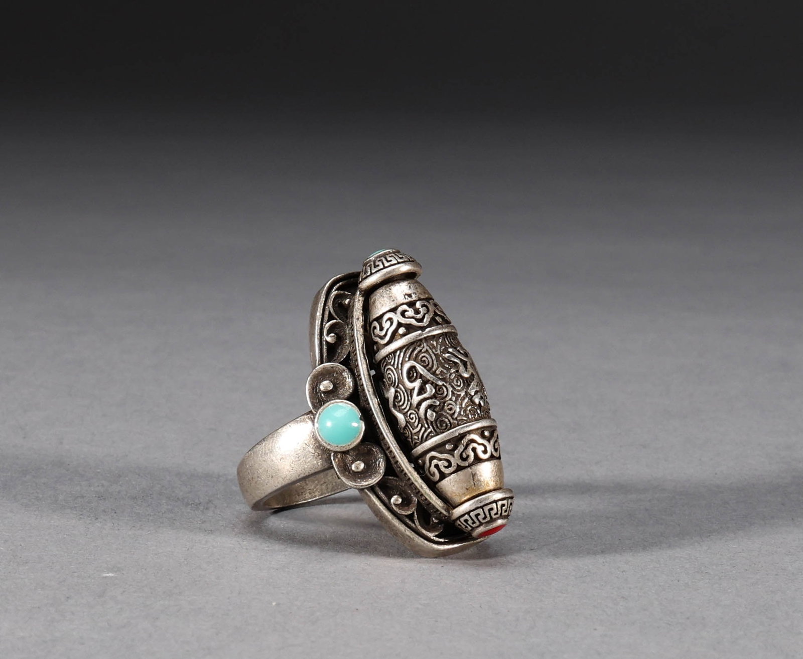 Silver ring - 4