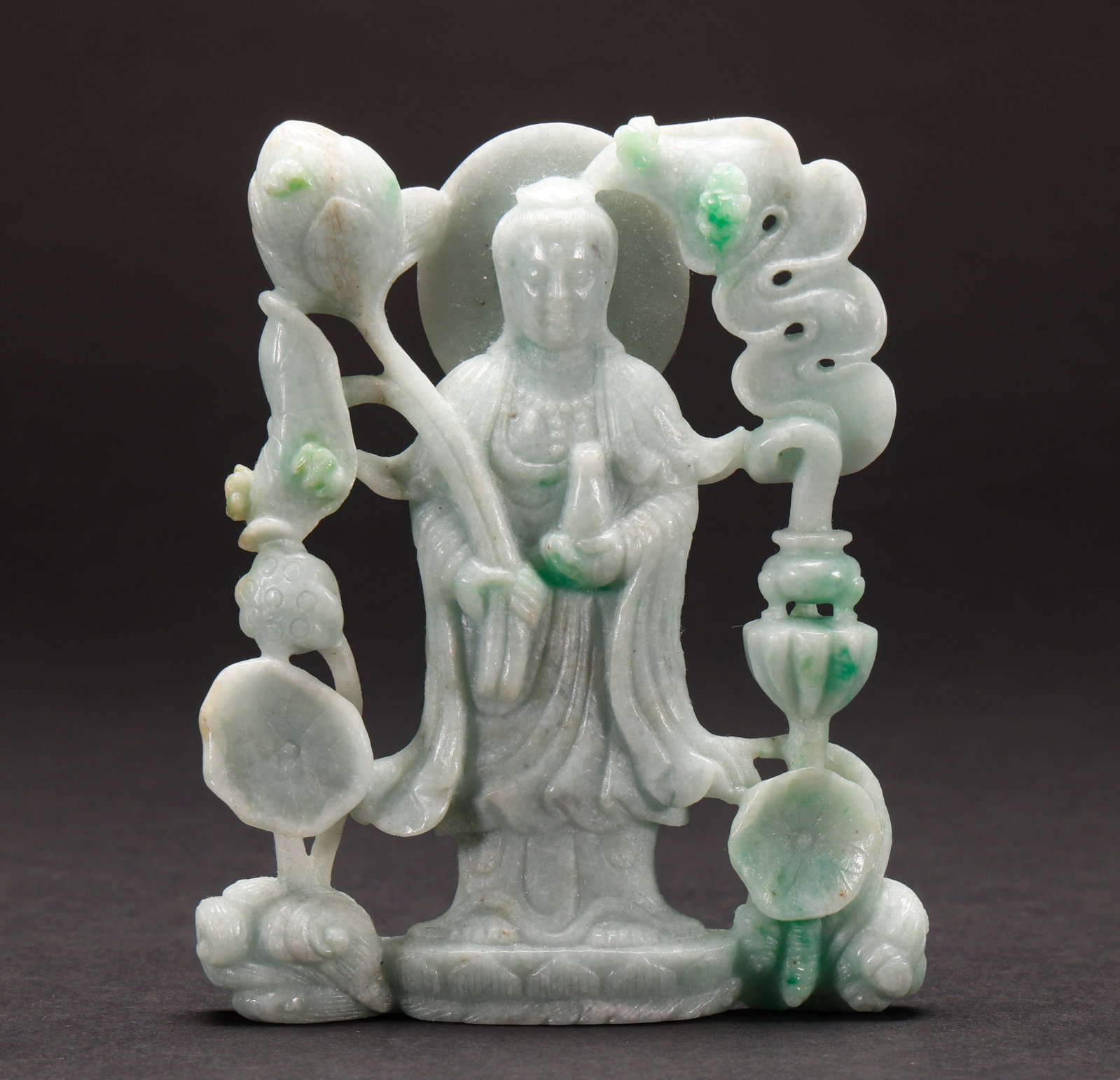 Qing Dynasty Jade Guanyin Statue (1 of 9)