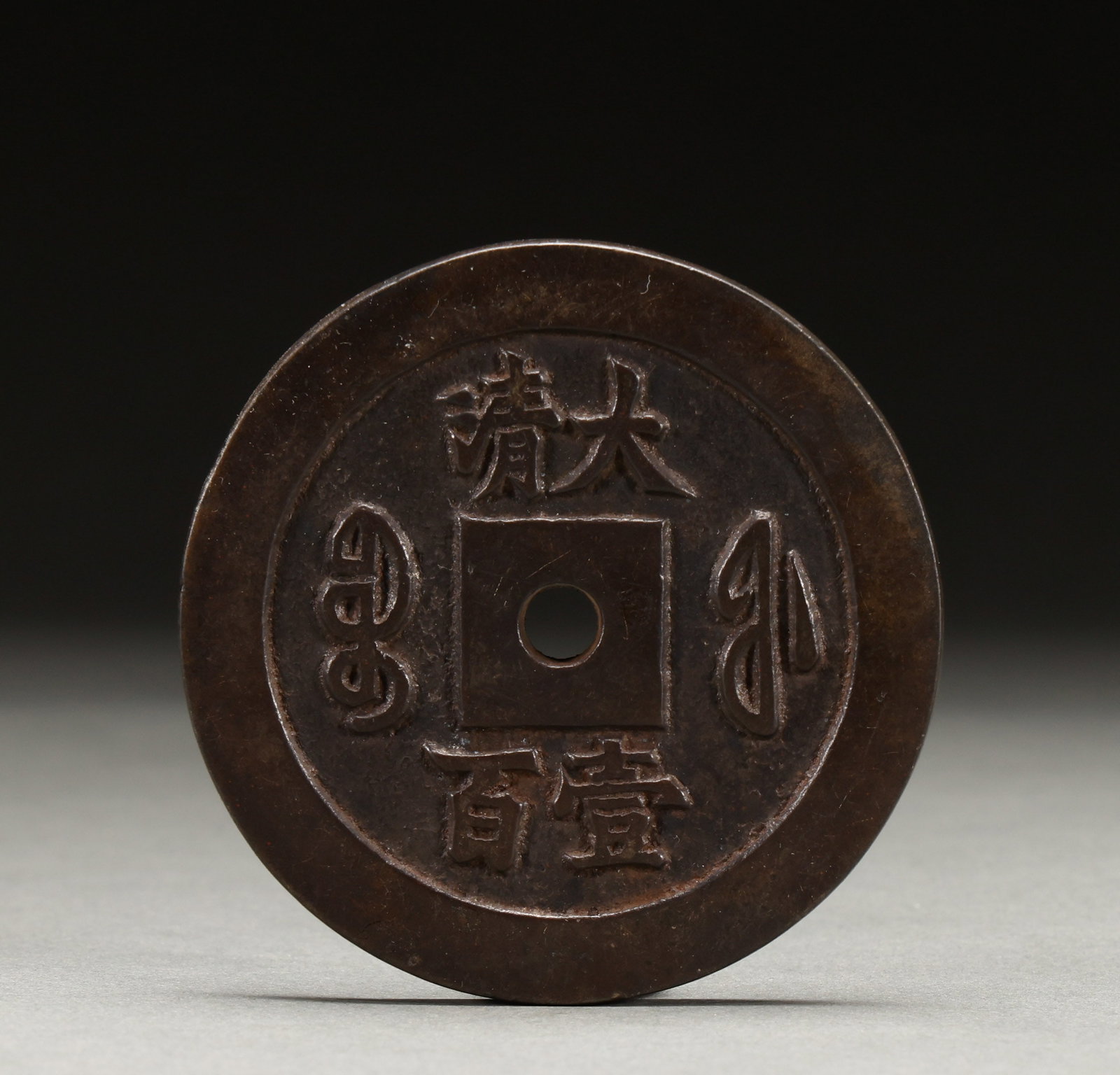 Copper coins of the Qing Dynasty (1 of 4)