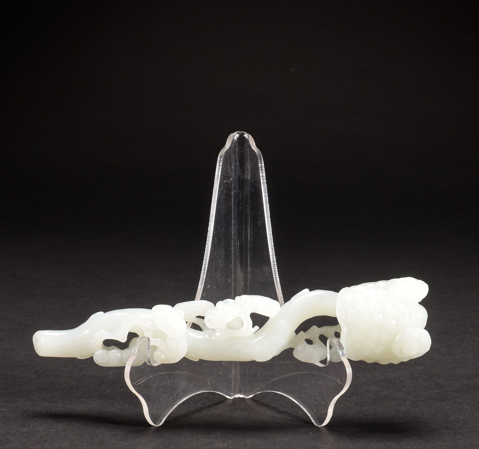 Hotan Jade Ruyi in Qing Dynasty (1 of 7)