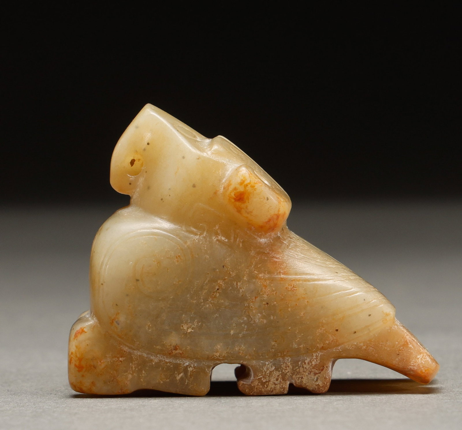 Hotan Jade Jade Bird before the Ming Dynasty (1 of 7)