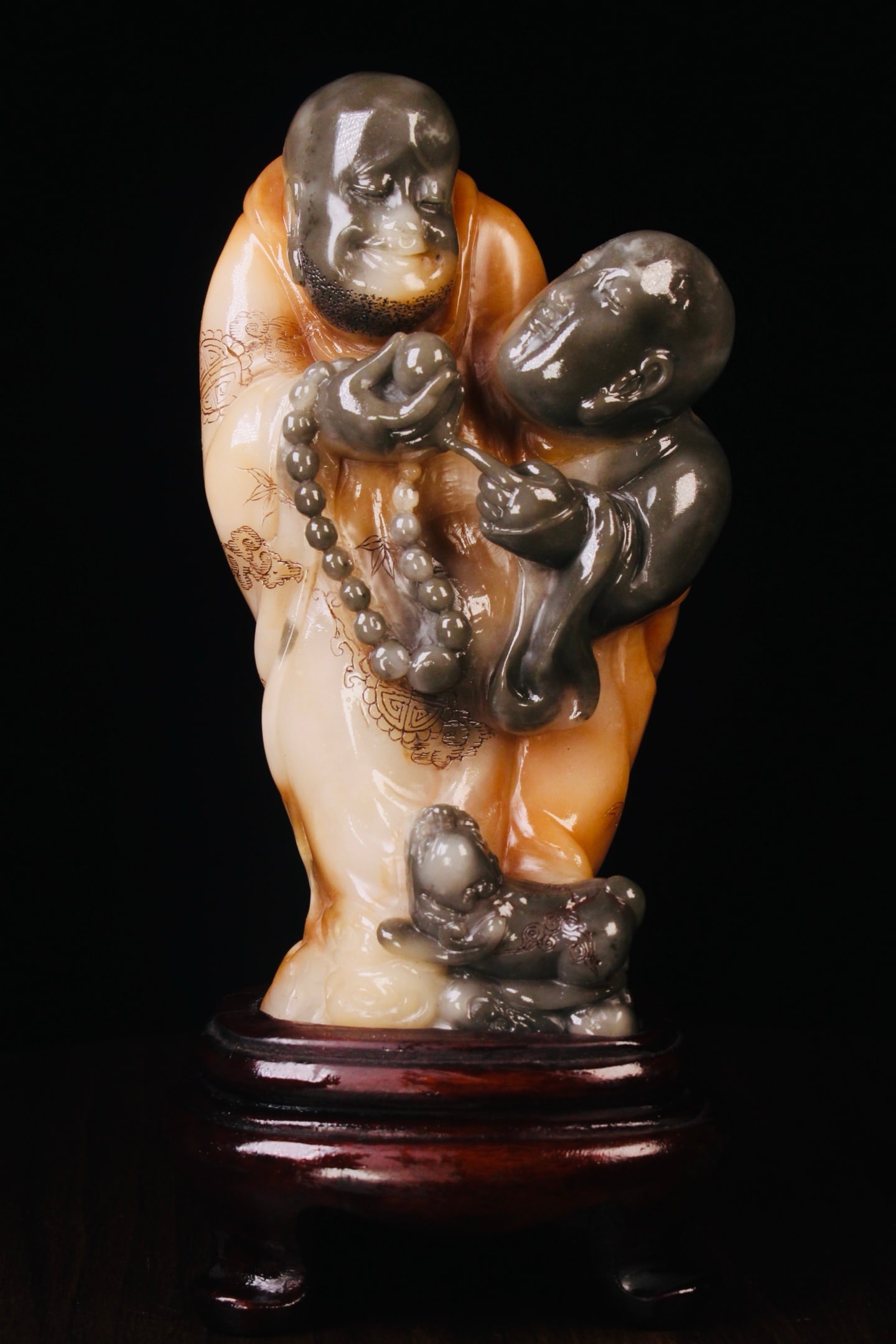 Shoushan Stone Arhat in Qing Dynasty (1 of 9)