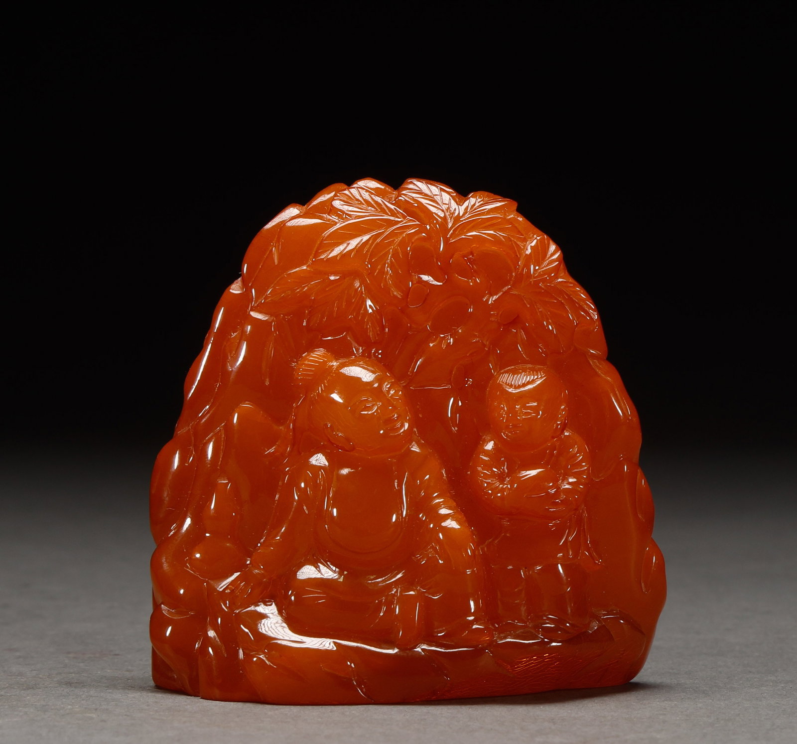 Qing Dynasty beeswax figure Shanzi (1 of 6)