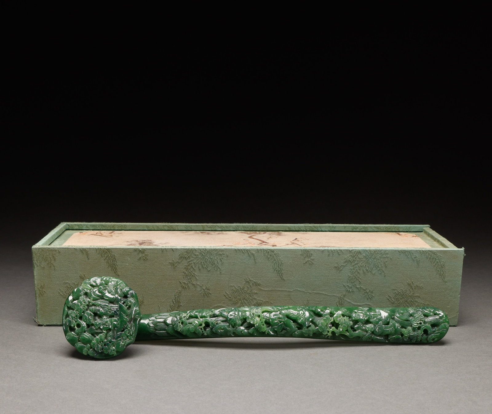 Qing Dynasty Hetian Biyu Ruyi (1 of 10)
