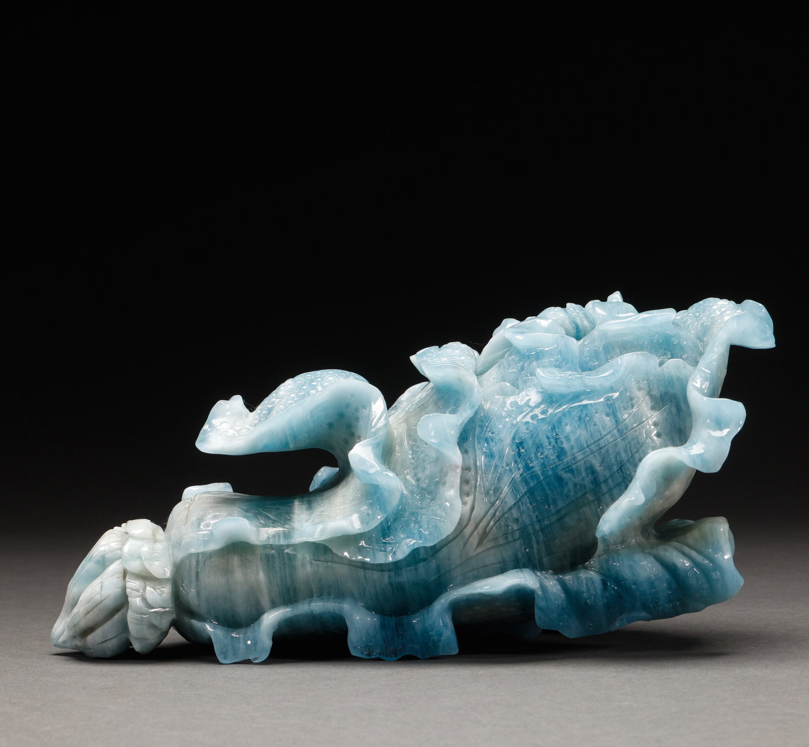 Qing Dynasty Sea Blue Treasure Cabbage (1 of 10)
