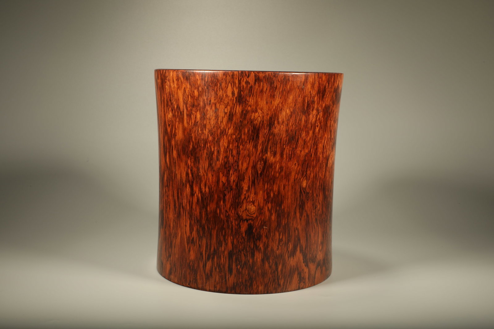 Qing Dynasty Huanghua Pear Pen Holder (1 of 6)