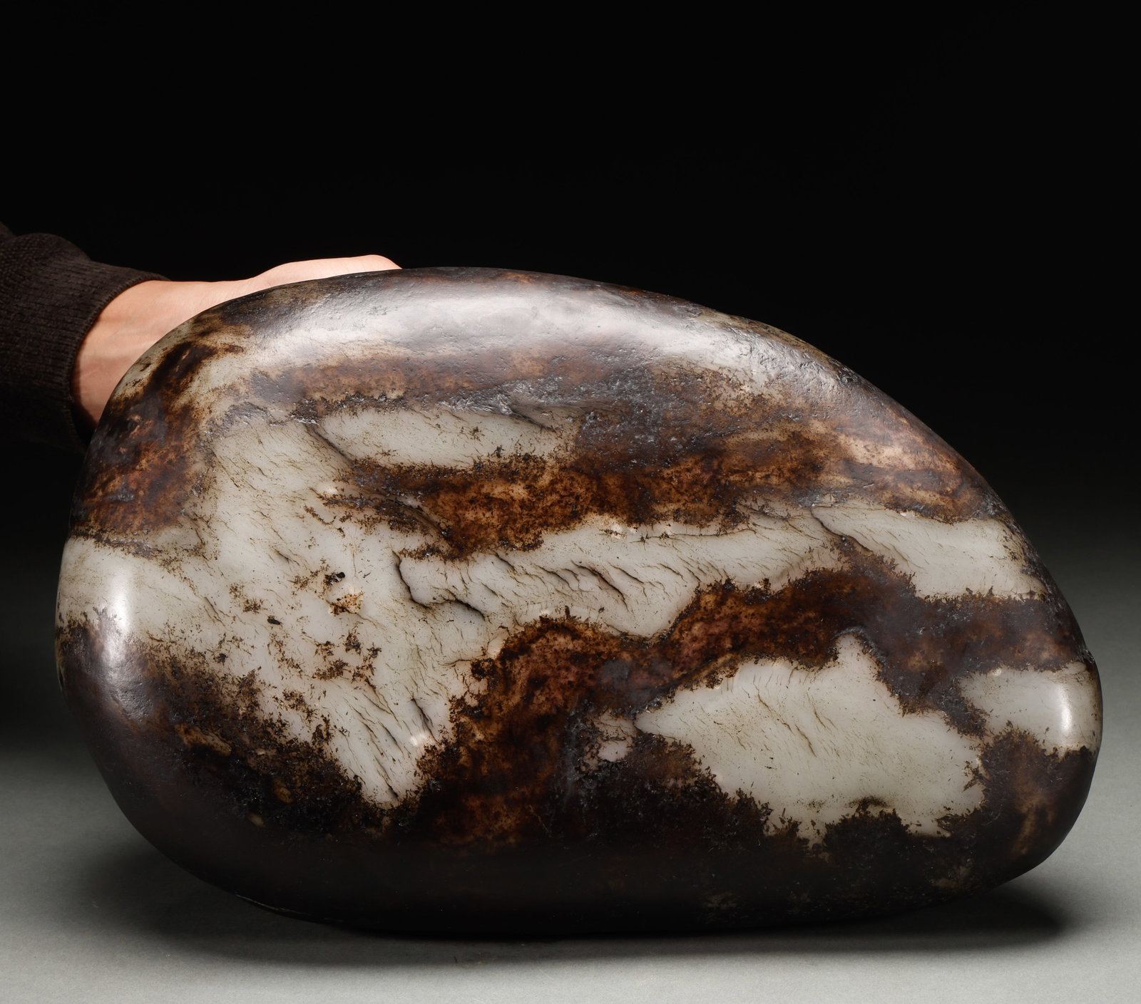 Hotan Jade Original Stone of Qing Dynasty (1 of 10)