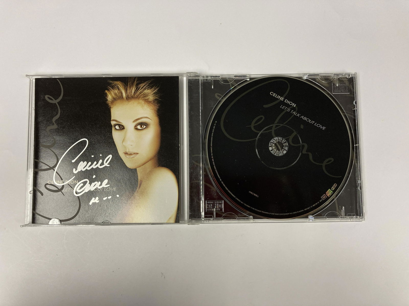 Autograph Celine Dion CD Album: Autograph By: Celine Dion