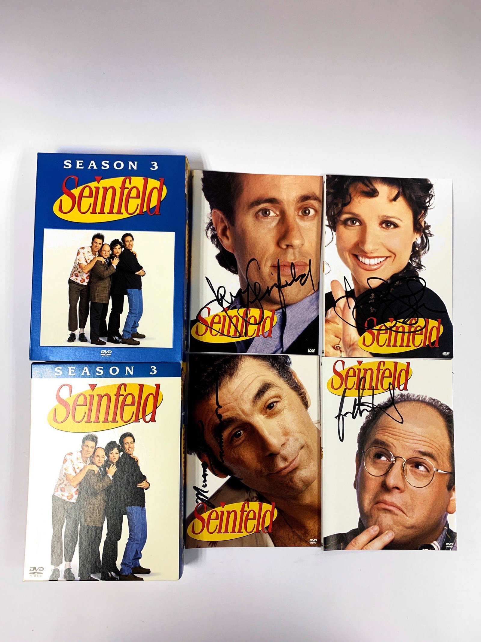 Autograph Seinfeld DVD Set Jerry Seinfeld: Autograph: Jerry Seinfeld, Jason Alexander, Michael Richards, Julia Louis-Dreyfus