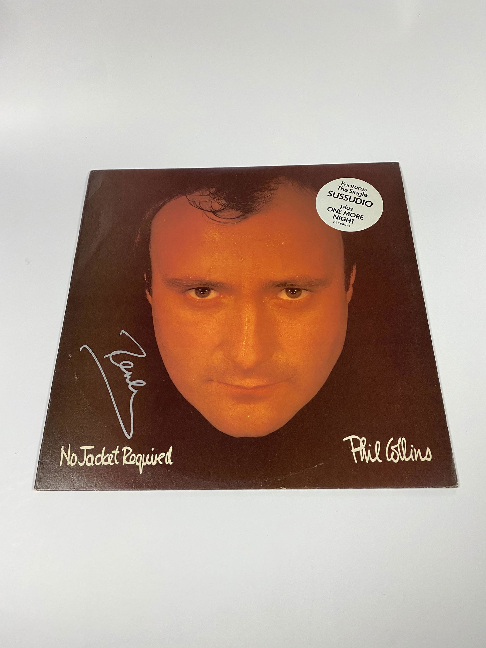 Autograph No Jacket Required Vinyl: Category: CollectiblesAutograph: Phil Collins Item Condition: Brand New