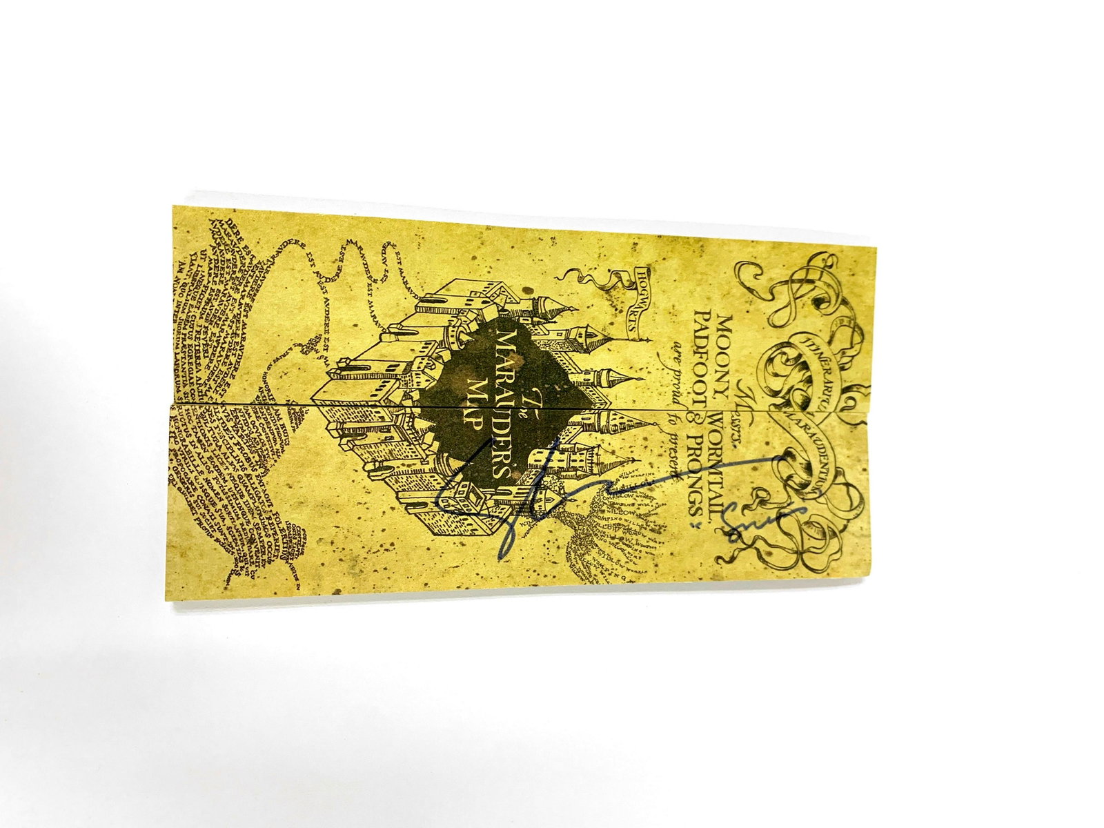 Autograph Harry Potter Gary Oldman Map: Category: CollectiblesAutograph By: Gary Oldman