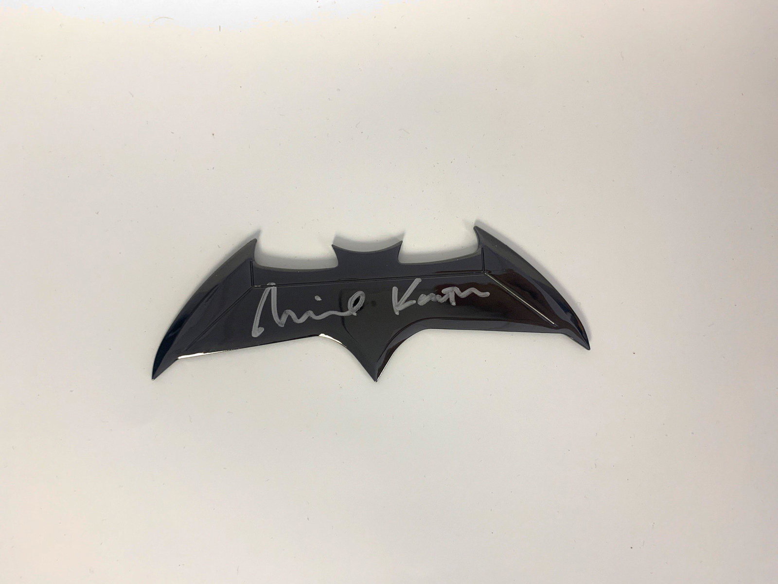 Autograph Batman toy: Category: CollectiblesAutograph: Michael Keaton