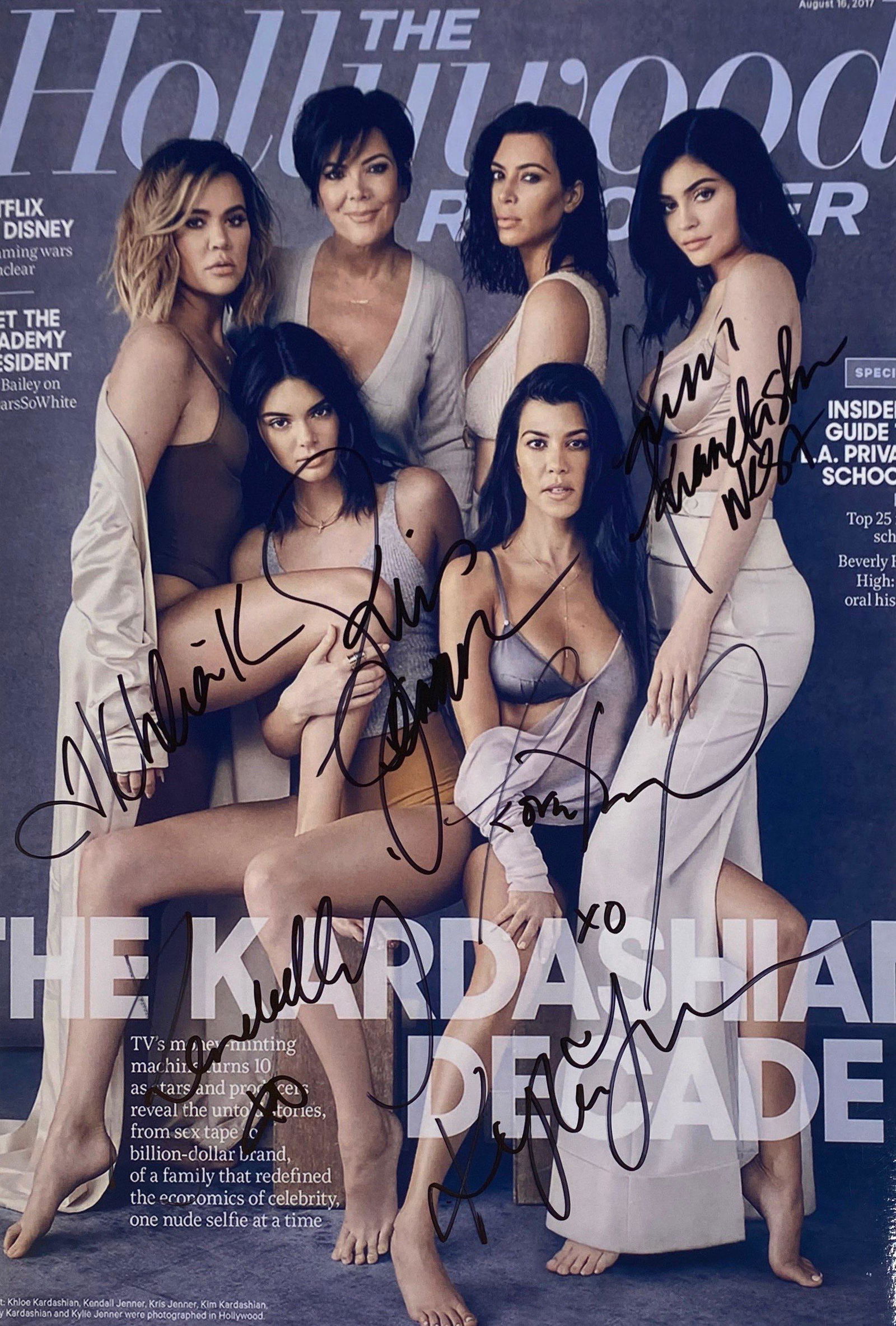 Autograph Signed  Kardashians Photo (1 of 1)