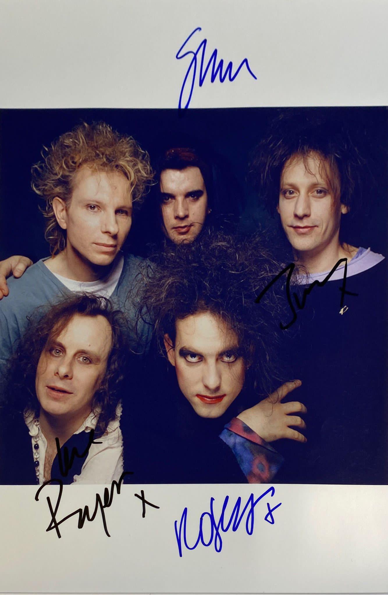 Autograph Signed  The Cure Photo (1 of 1)