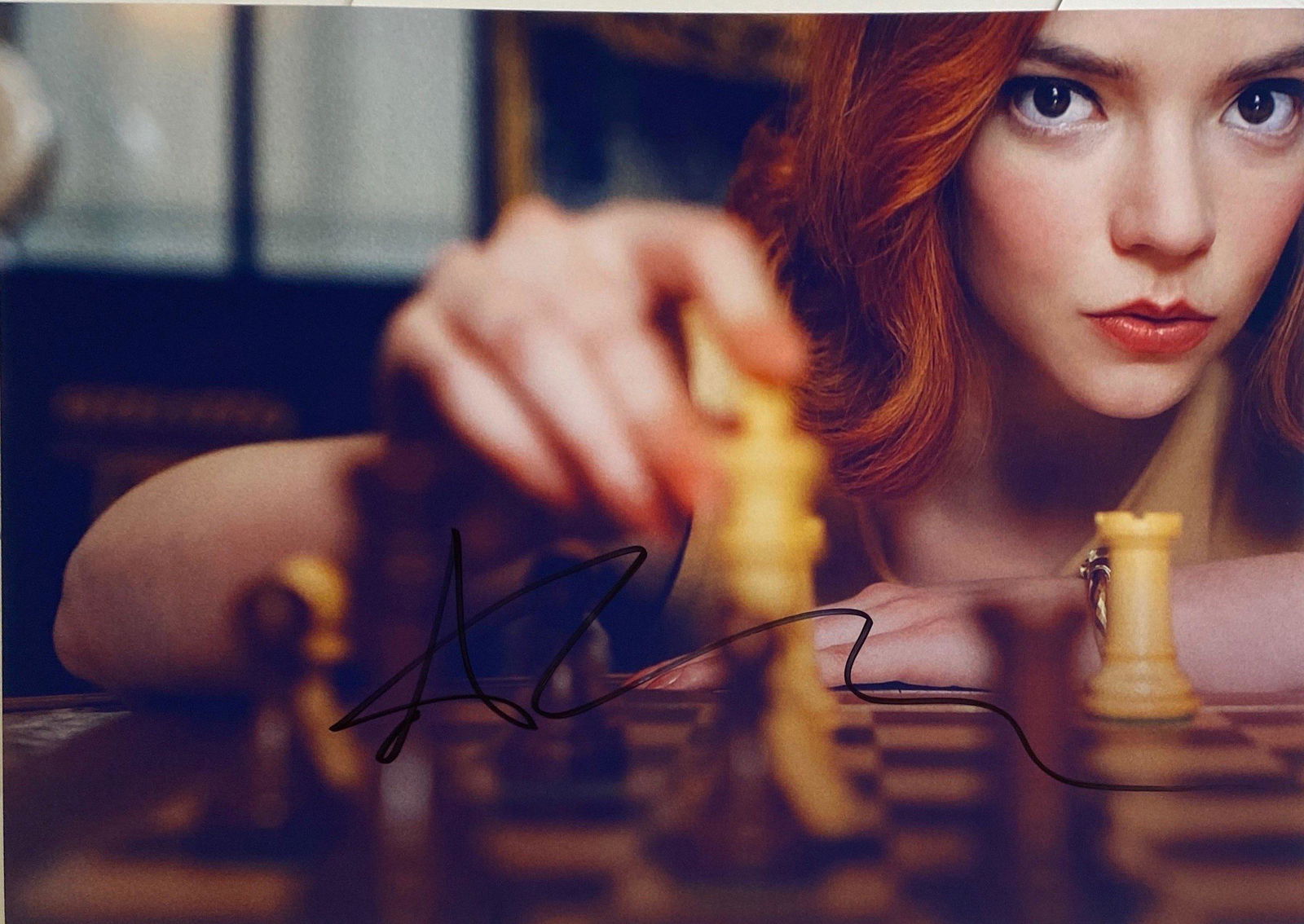 Autograph Signed  Queen's Gambit Photo (1 of 1)