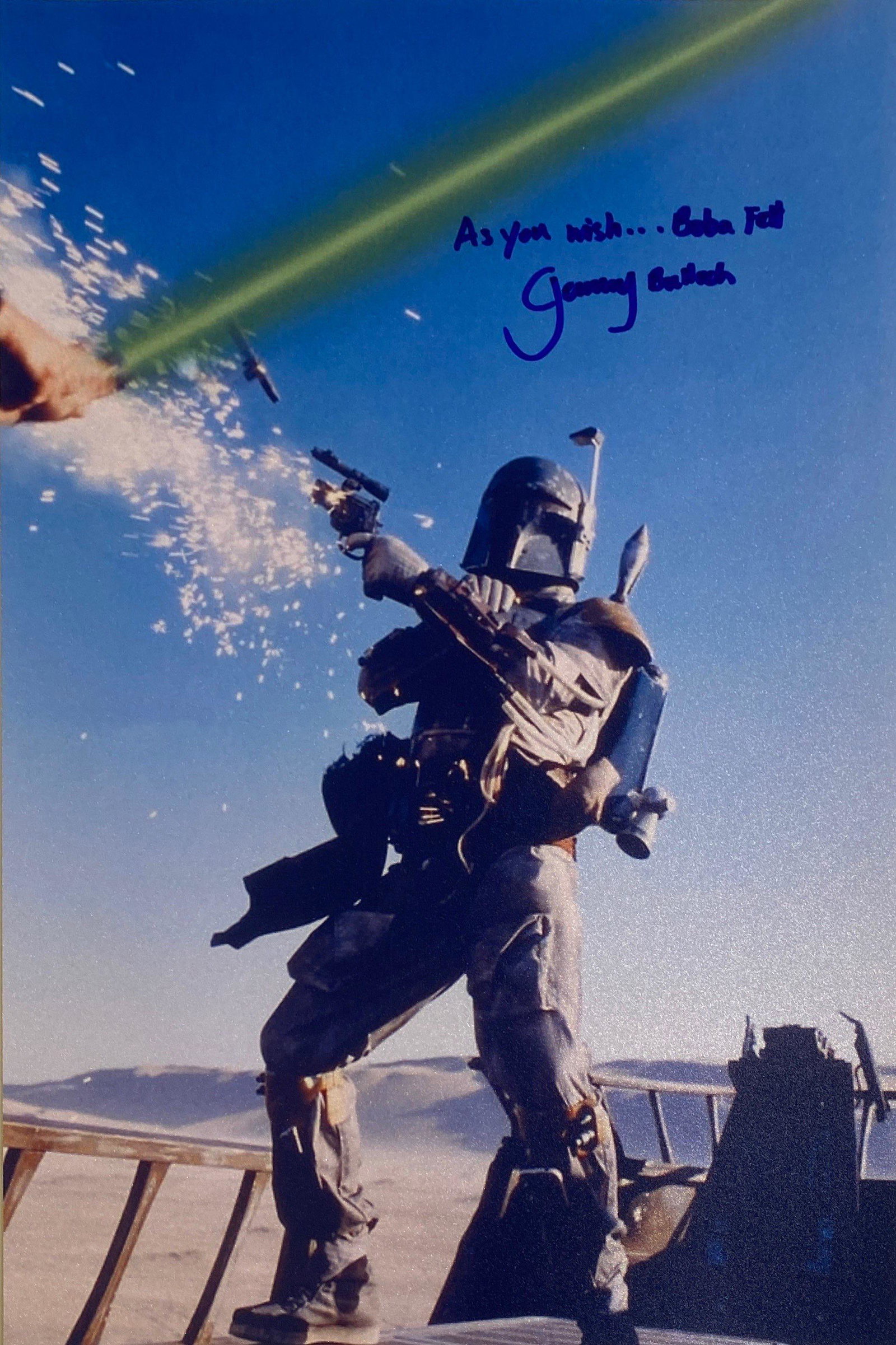 Autograph Signed  Star Wars Photo (1 of 1)