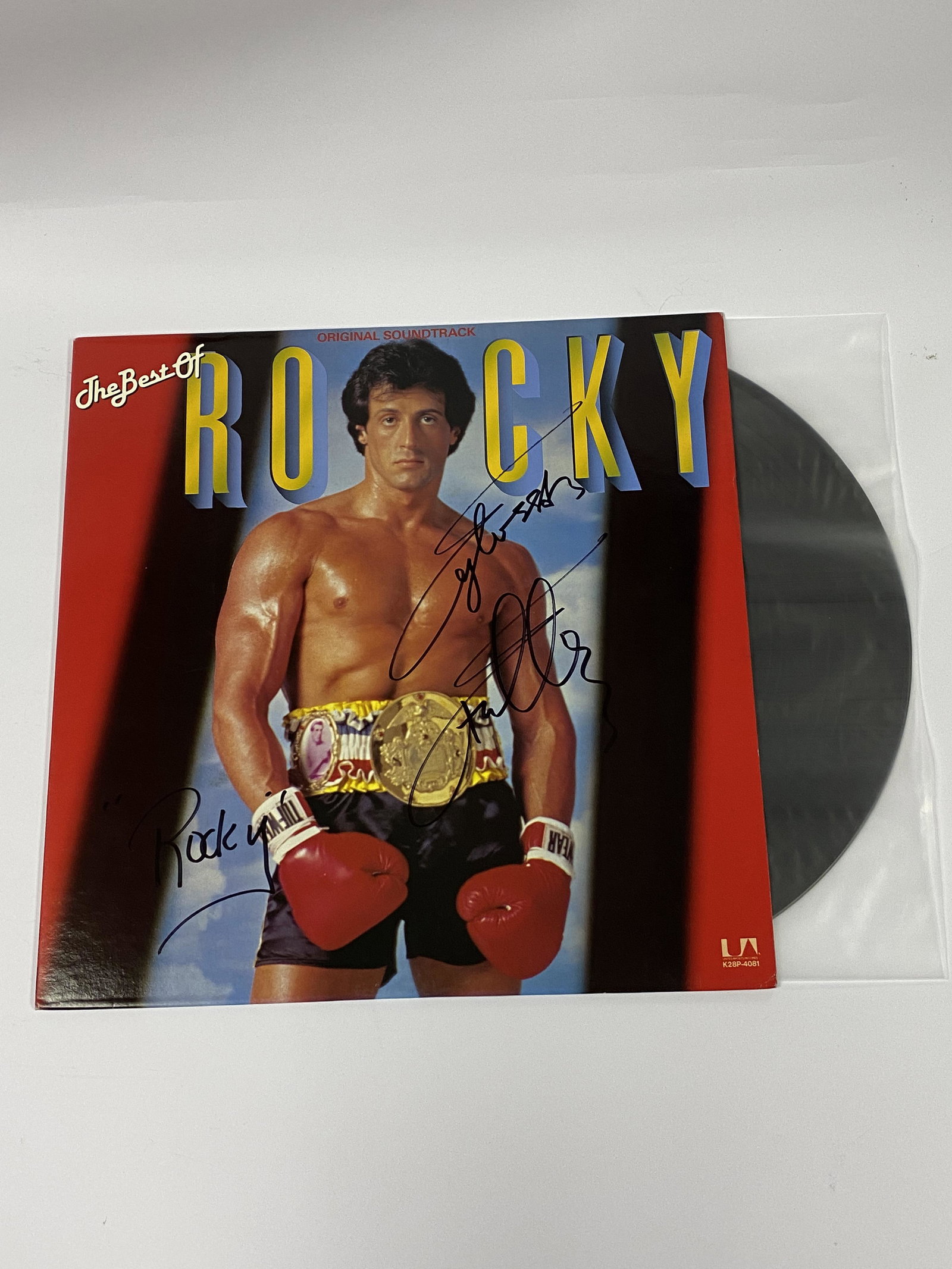 Autograph Rocky Vinyl: Category: CollectiblesAutograph: Sylvester Stallone Item Condition: Brand New
