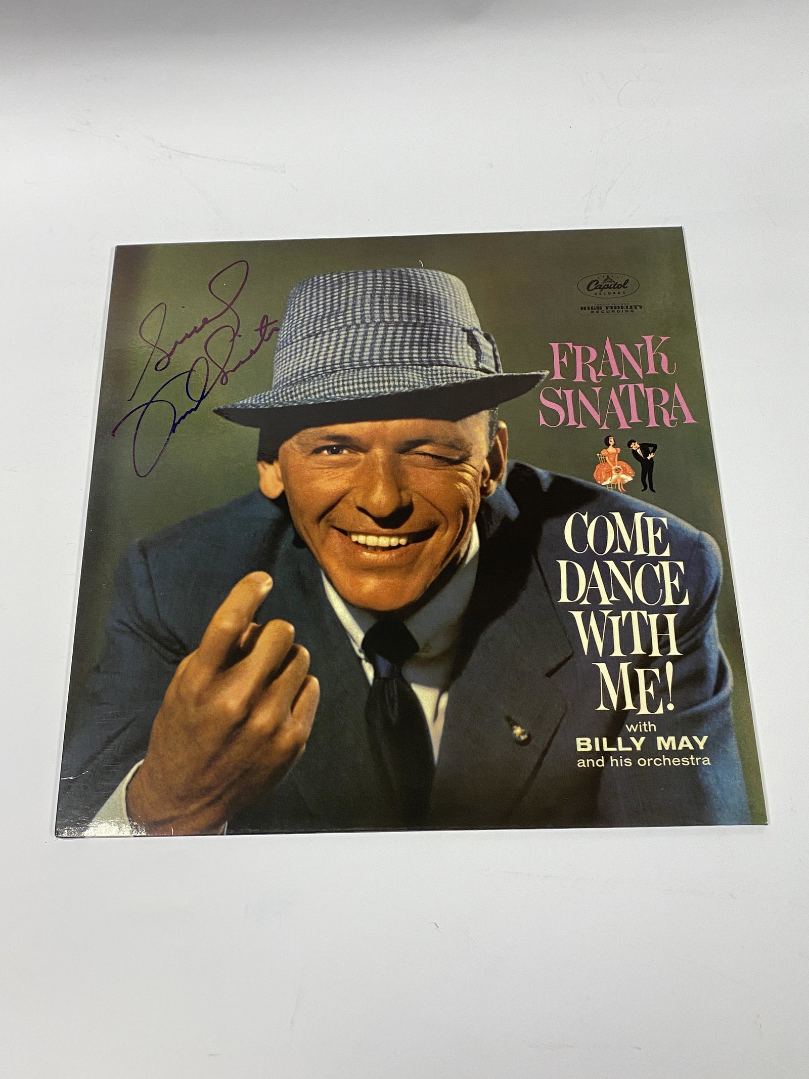 Autograph Come Dance With Me Vinyl: Category: CollectiblesAutograph: Frank Sinatra Item Condition: Brand New